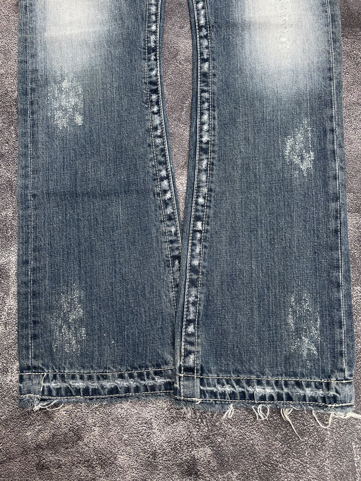 Semanticdesign Distressed Jeans Punk Style