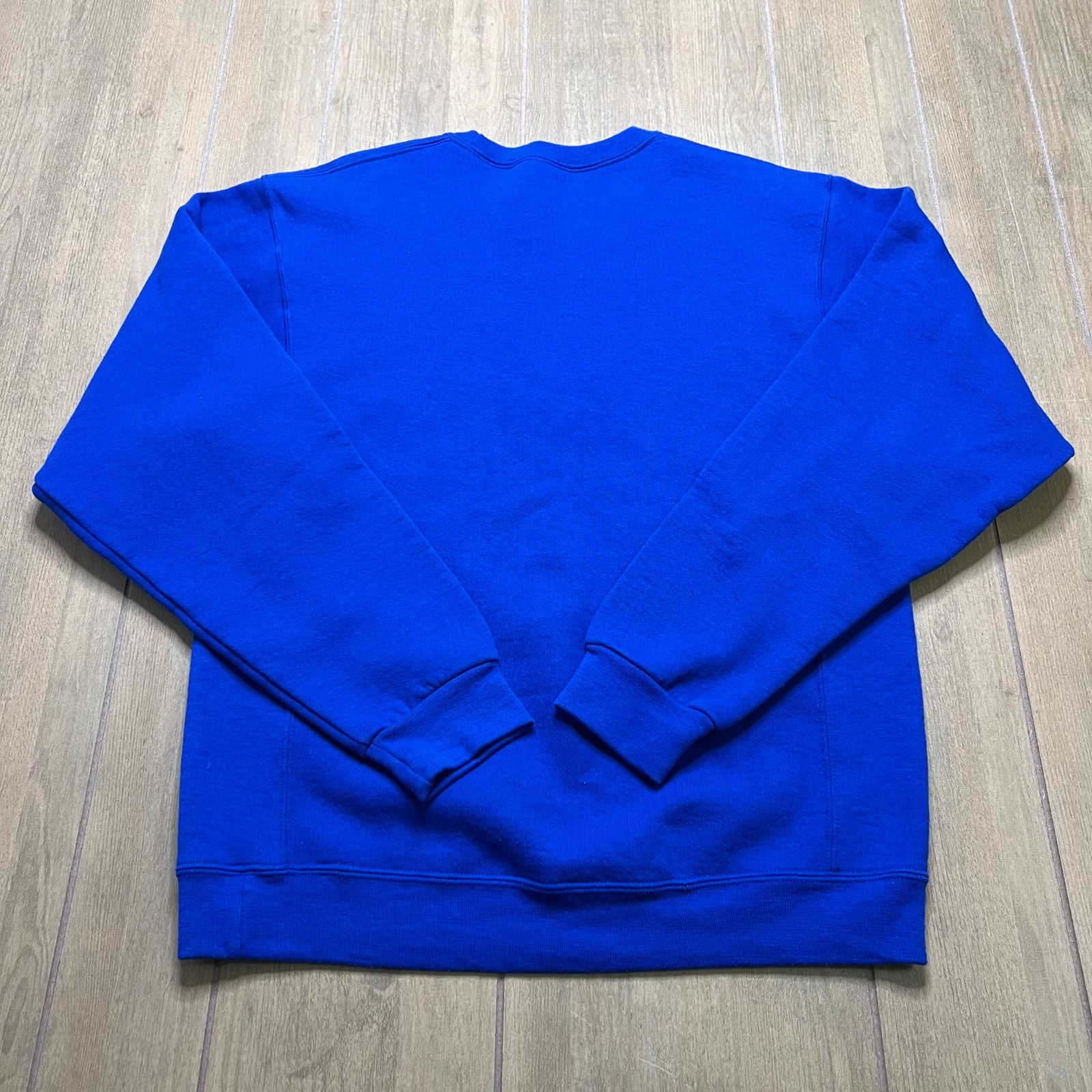 Russell Athletic Russell Athletic Vintage Y2K Blank Blue Sweatshirt Size M Size US M / EU 48-50 / 2 - 9 Thumbnail