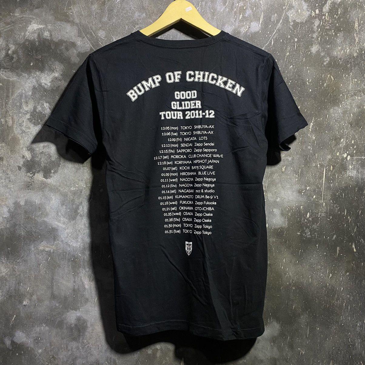 Band Tees × Japanese Brand BUMP OF CHICKEN GOOD GLIDER TOUR 2011-2012 Size US M / EU 48-50 / 2 - 2 Thumbnail