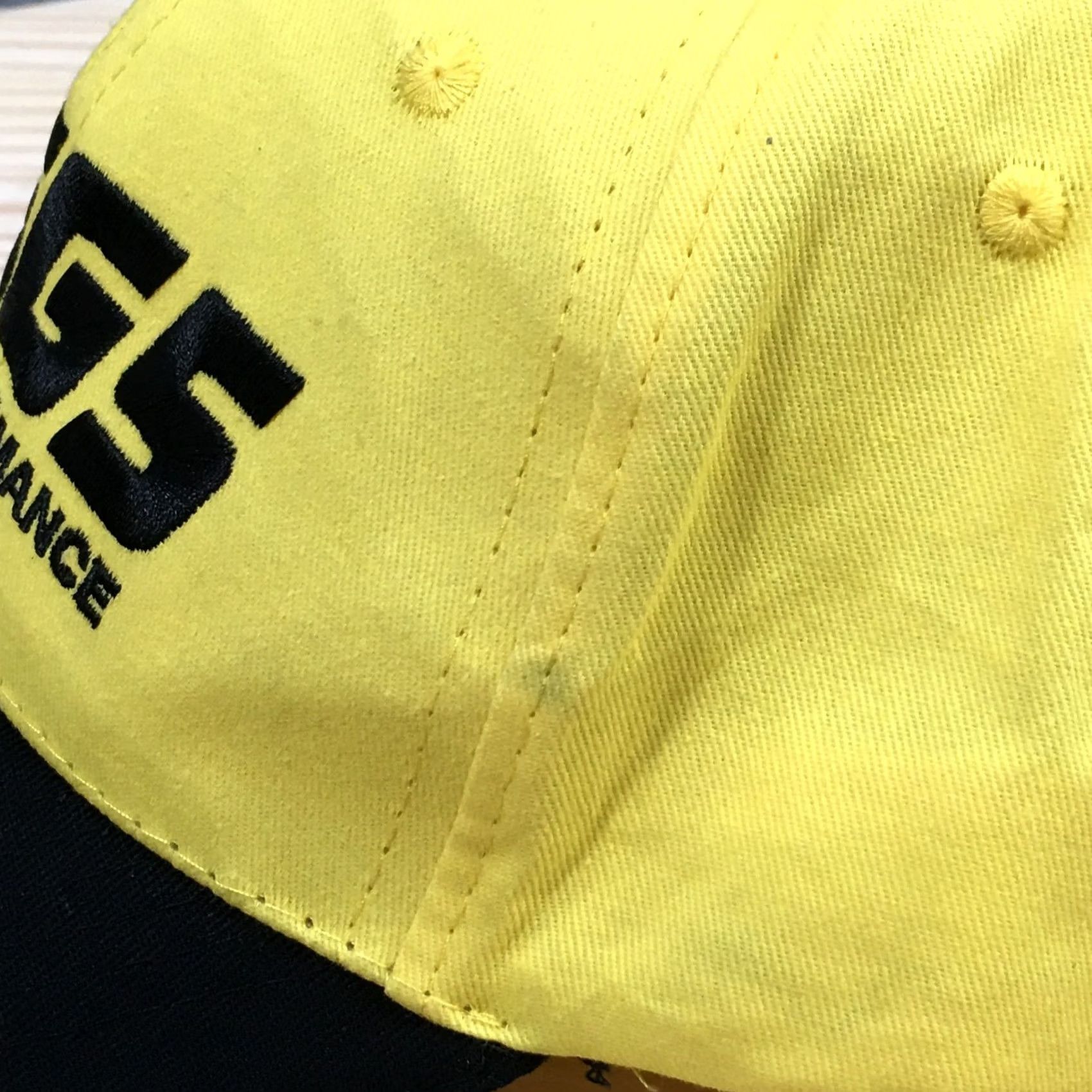 Vintage Jegs Baseball Cap Unisex Yellow OS Curved Brim Embroidered Logo High Performance Size ONE SIZE - 7 Thumbnail