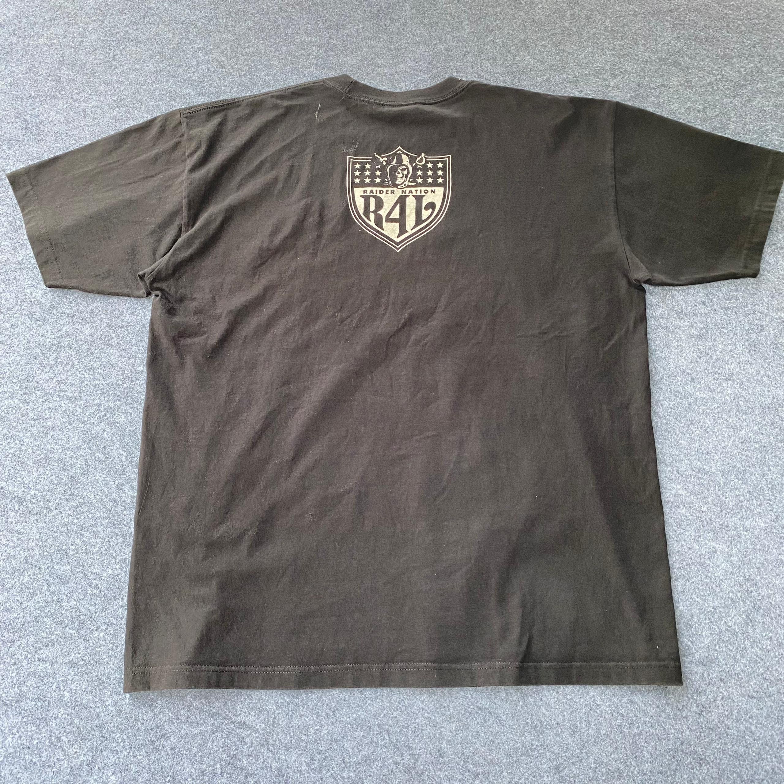 Rider Boot Co. Vintage Raiders Nation NBA Tshirt Size US XXL / EU 58 / 5 - 2 Thumbnail