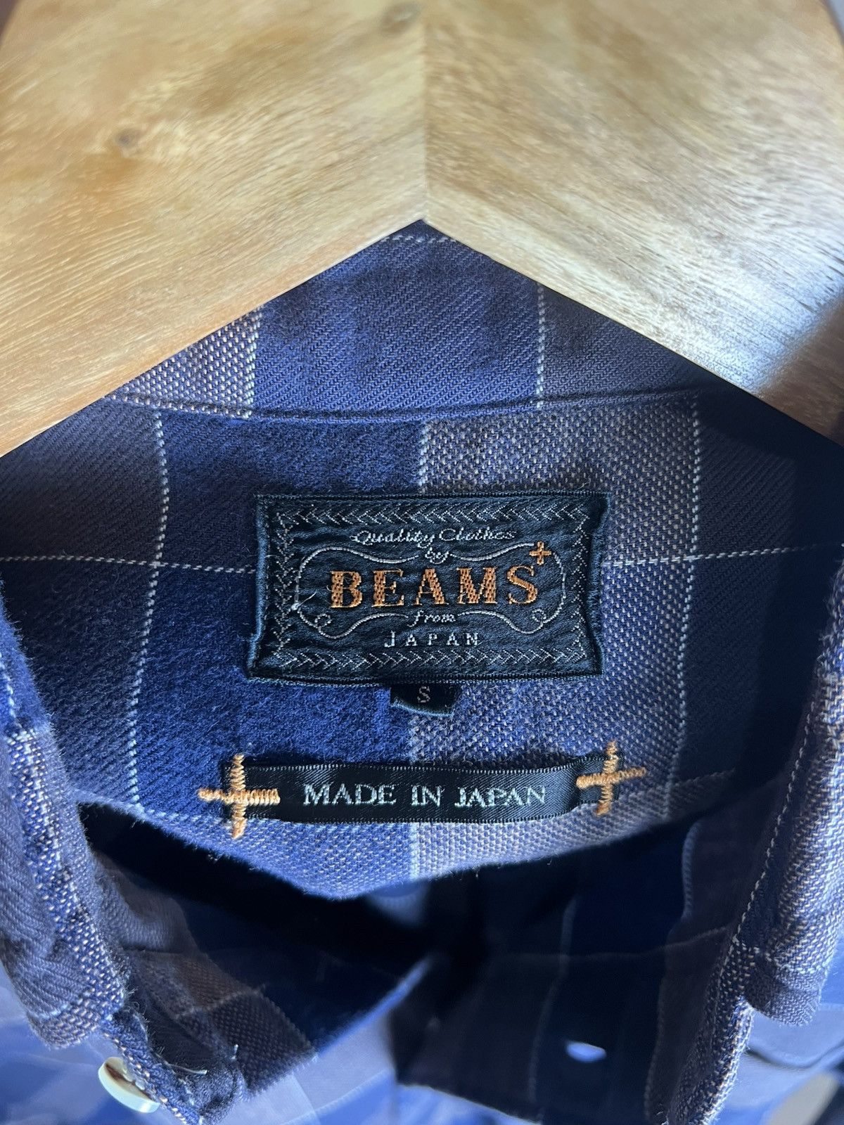 Beams Japan Flannel Checkered Button Up