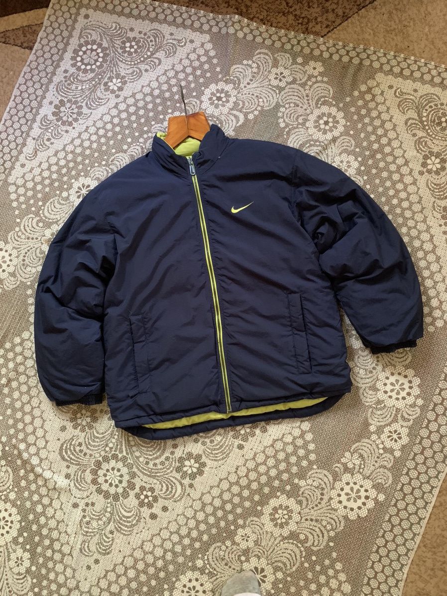 Nike × Vintage Nike vintage two side puffer reversible down jacket rare Size US M / EU 48-50 / 2 - 6 Thumbnail