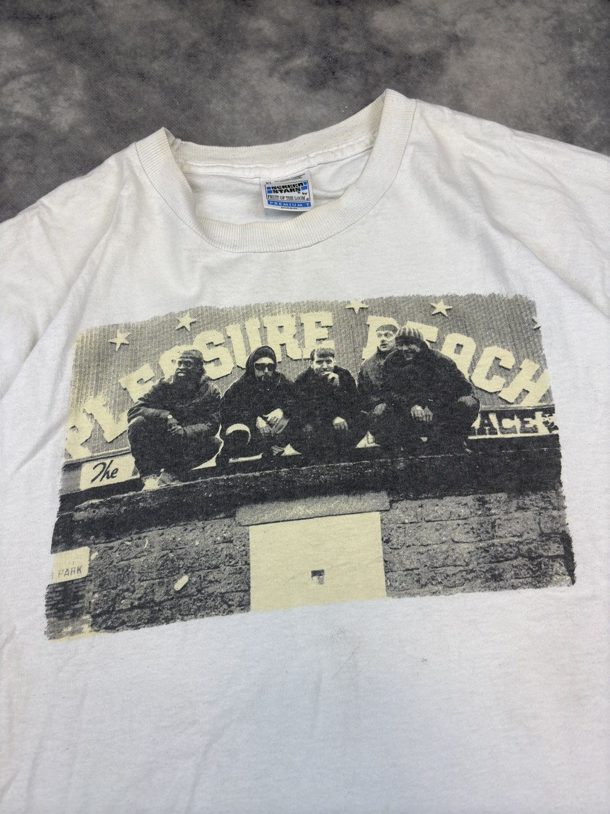 Other Pleasure Beach The Ace Rap T shirt tee Single stitch 90s Size US XL / EU 56 / 4 - 2 Thumbnail