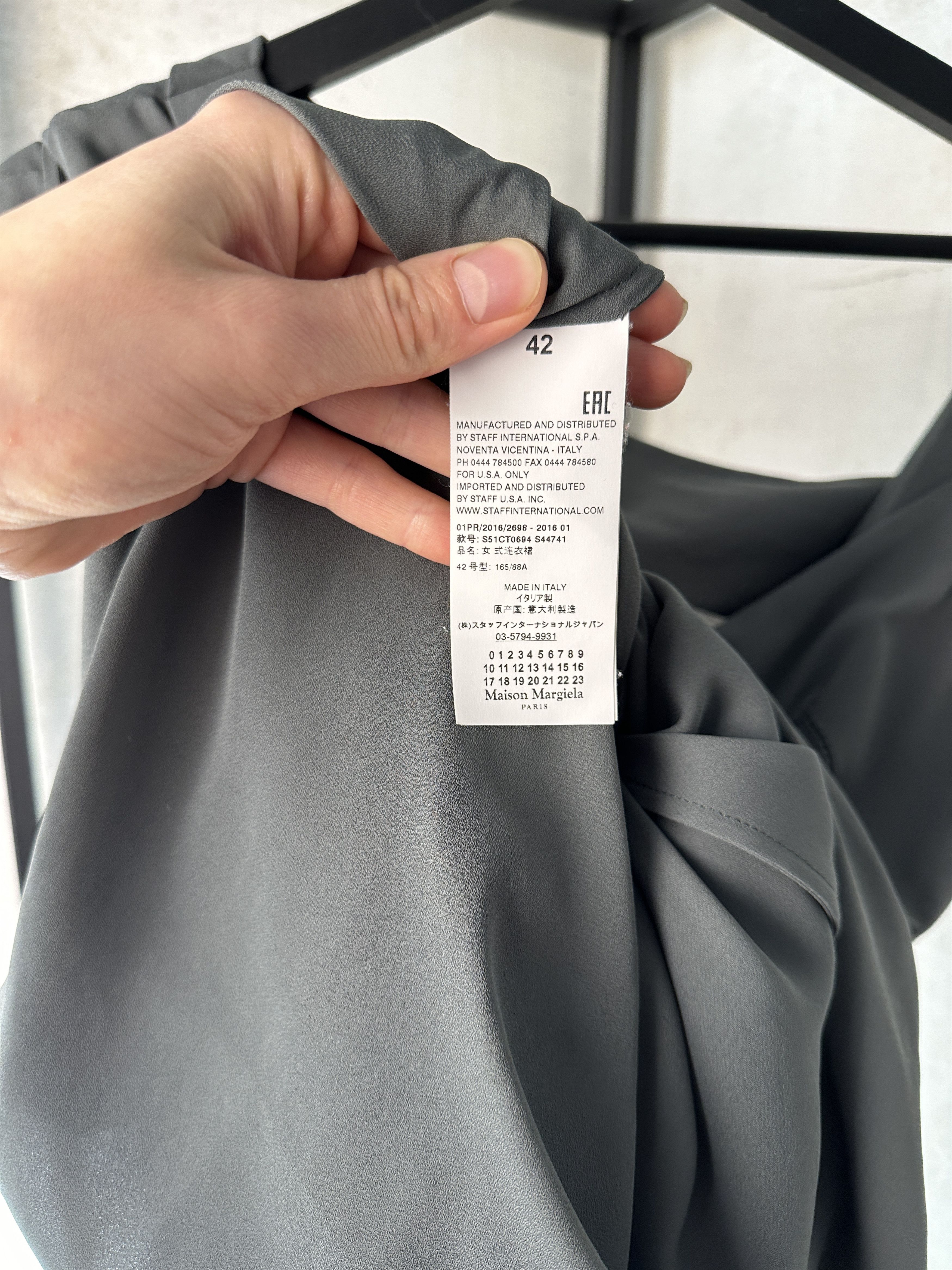 Maison Margiela MAISON MARGIELA Poly Georgette Dress Size M / US 6-8 / IT 42-44 - 9 Thumbnail