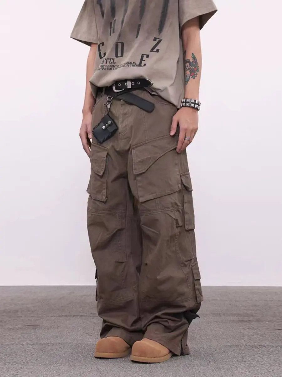 Designer × Japanese Brand Vintage Streetwear Hip Hop Loose Casual Pants Size US 33 - 2 Thumbnail