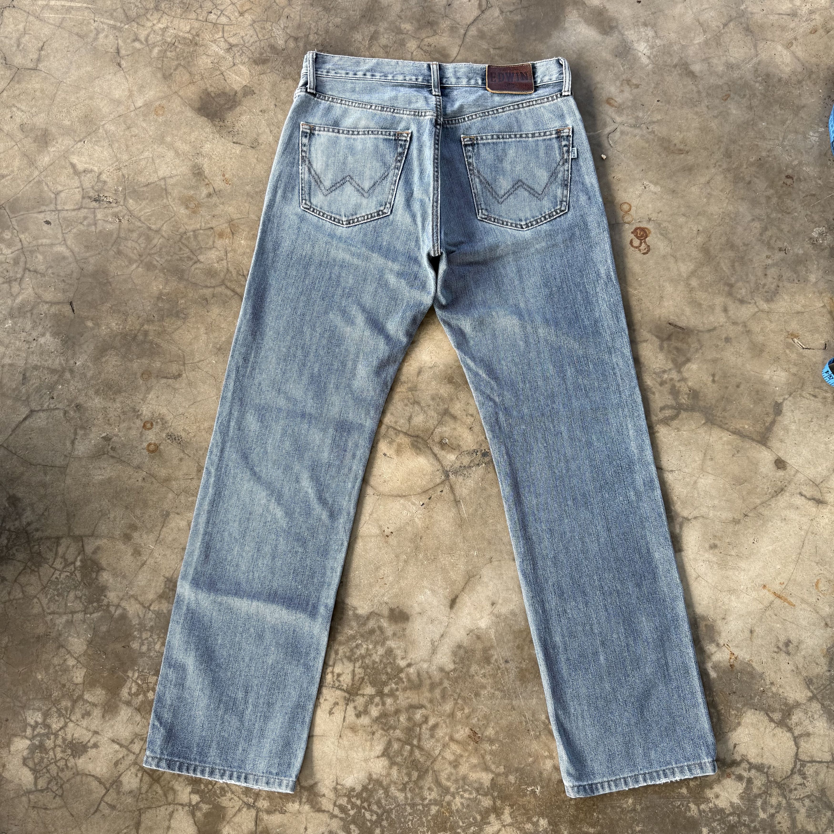 Edwin Vintage Edwin Faded Denim Jean W32 Size US 32 / EU 48 - 1 Thumbnail