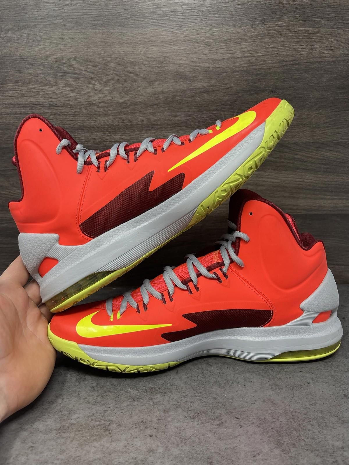 Nike Nike KD 5 DMV Mens Size 13 Shoes Orange Yellow Basketball Size US 13 / EU 46 - 7 Thumbnail