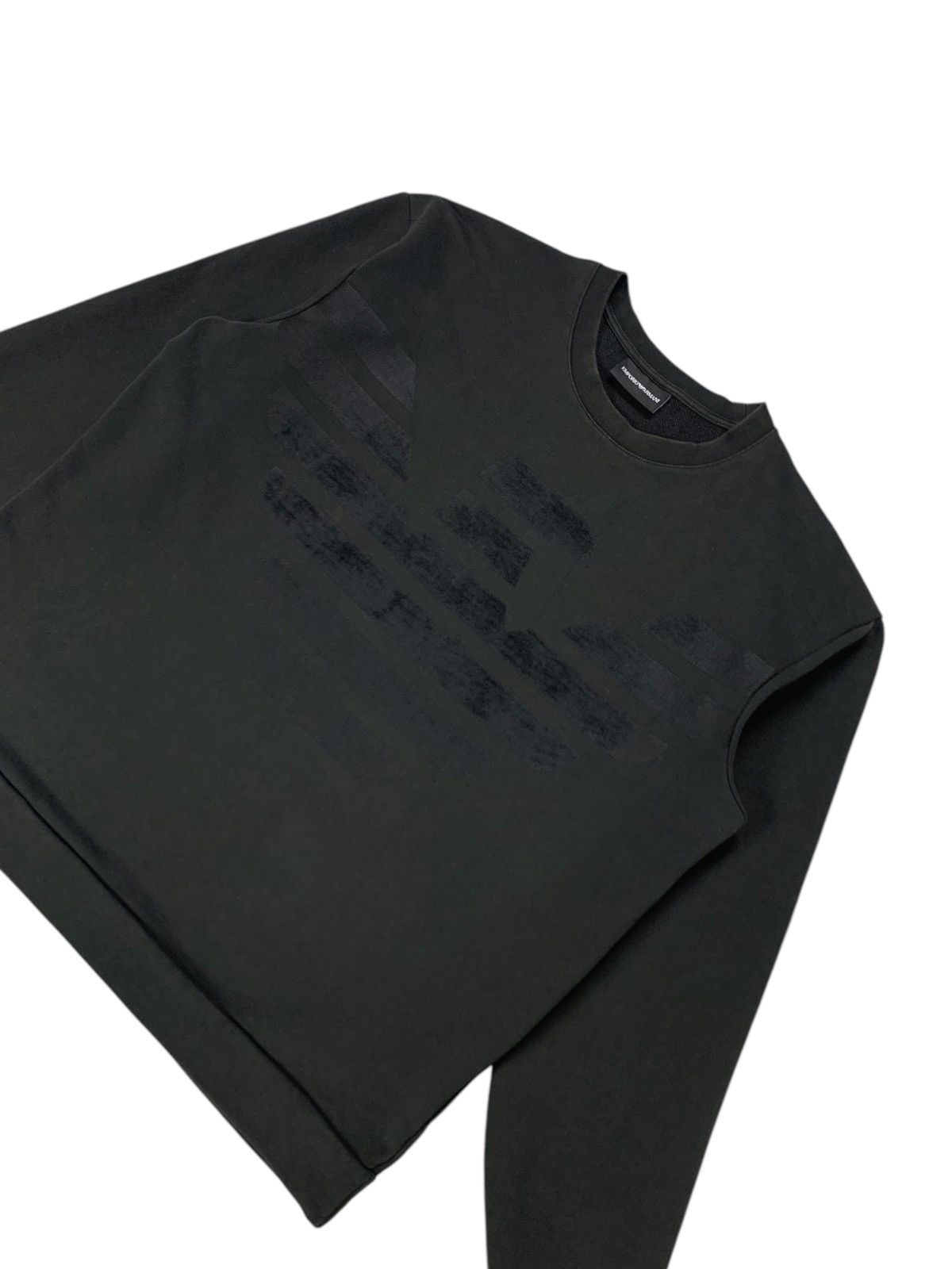 Emporio Armani Emporio Armani Big Logo Crewneck Sweatshirt Size US L / EU 52-54 / 3 - 8 Thumbnail