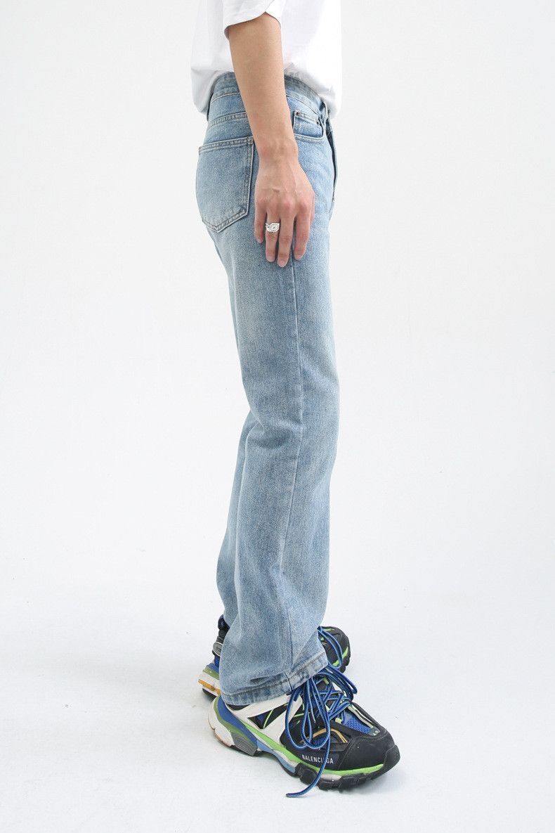 Japanese Brand × Jean Japanese all-match wide-leg washed straight flared jeans Size US 32 / EU 48 - 4 Thumbnail