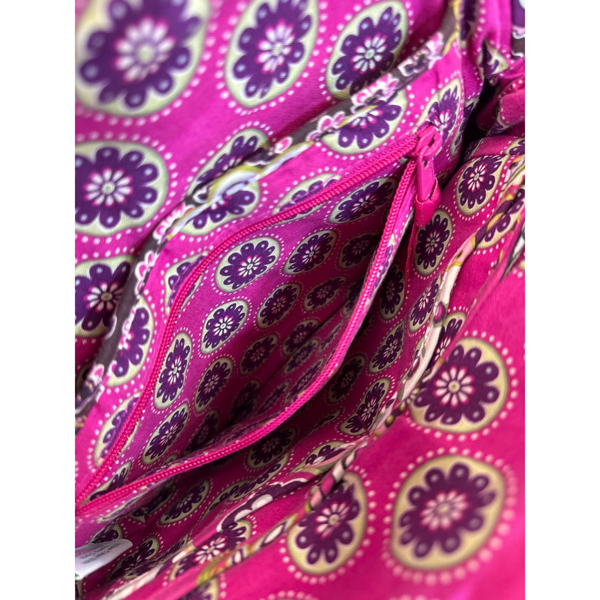 Vera Bradley Vera Bradley Pink Paisley Kisslock Closure Handbag shoulderb Size ONE SIZE - 13 Thumbnail