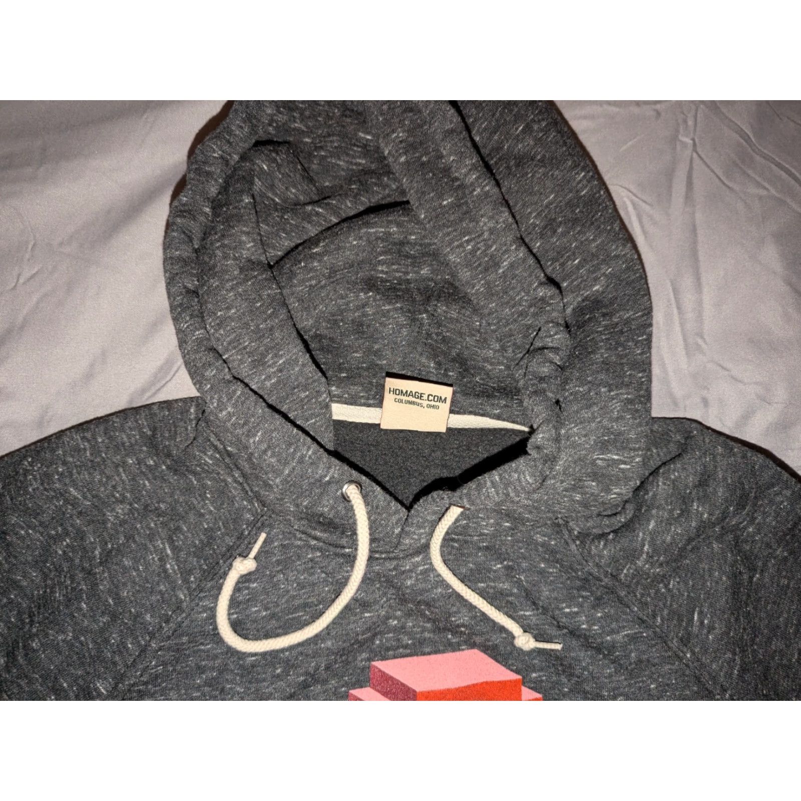 NBA VINTAGE NBA Jam Hoodie Sweatshirt Michalob Ultra Homage Large Dark Gray With Pockets Size US L / EU 52-54 / 3 - 3 Thumbnail