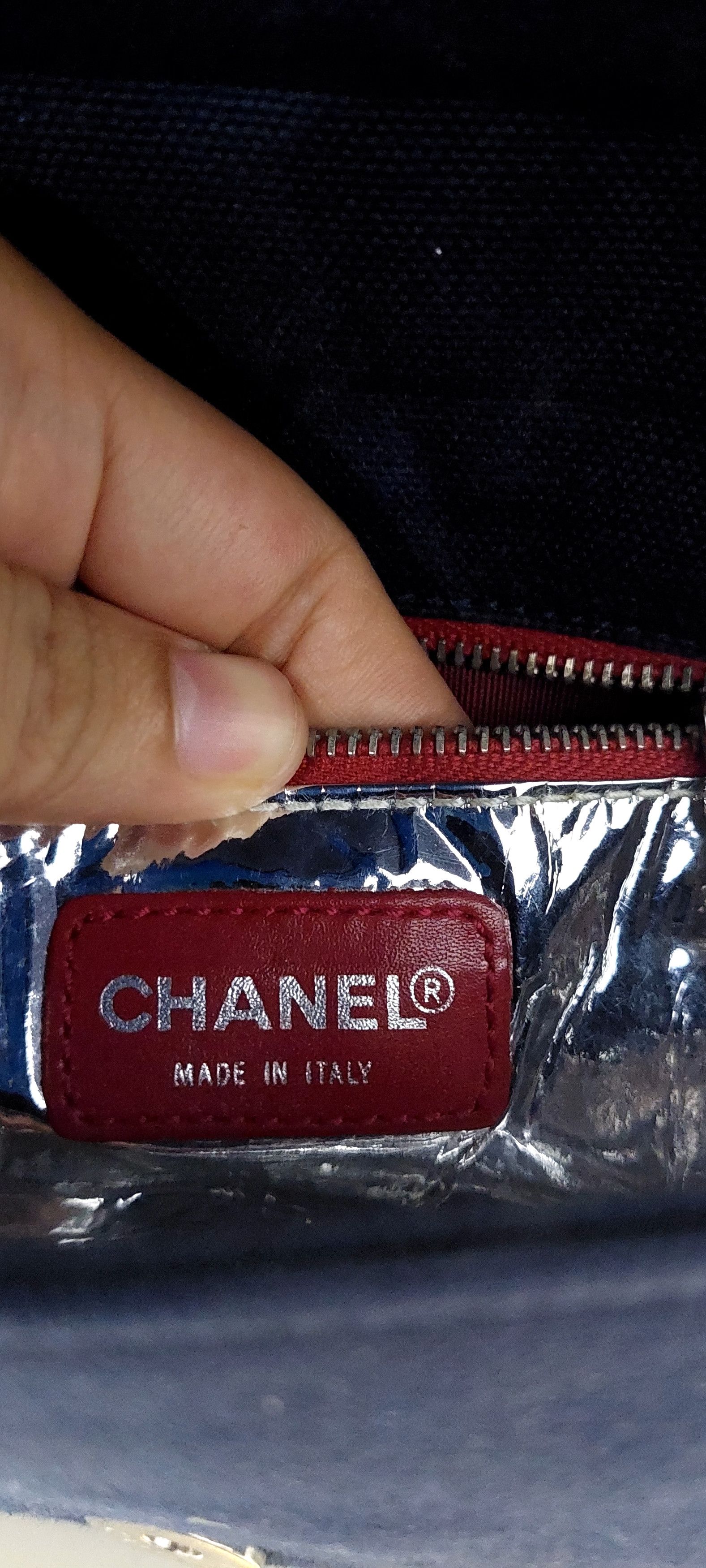 Chanel Chanel Number Five Denim Shoulder Size ONE SIZE - 9 Thumbnail