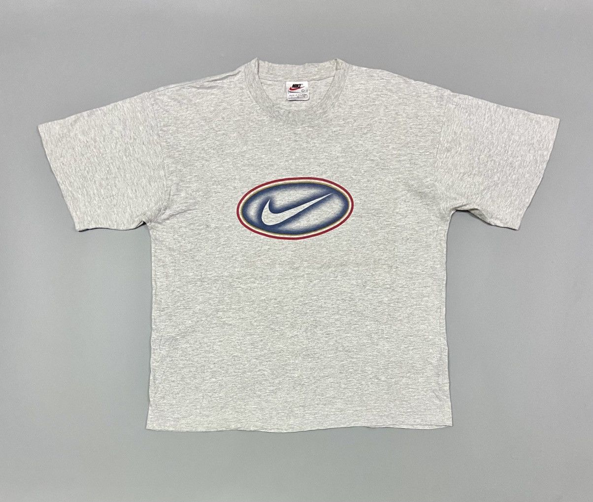 Nike Vintage 1990s Nike Air Uptempo graphic T-shirt. Size US L / EU 52-54 / 3 - 1 Thumbnail