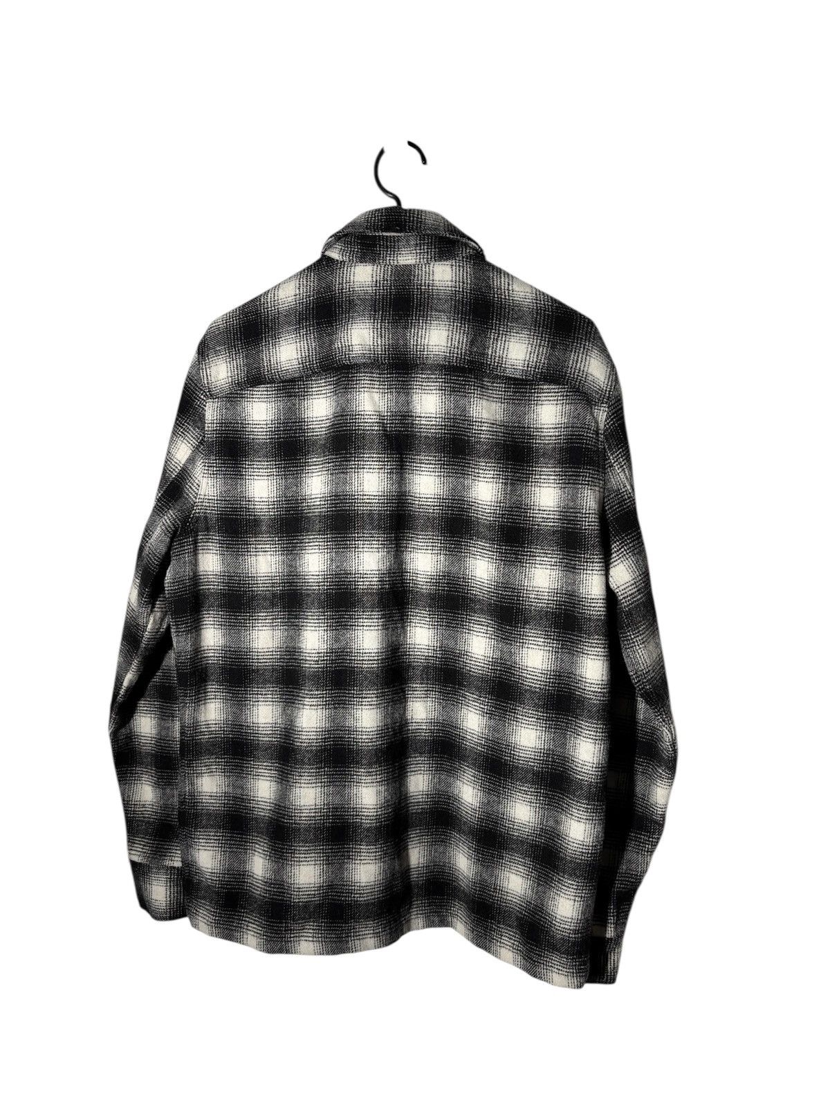 Allsaints Allsaints Plaid Wool Over Shirts Jacket Cargo Pocket S-M Size US M / EU 48-50 / 2 - 5 Thumbnail