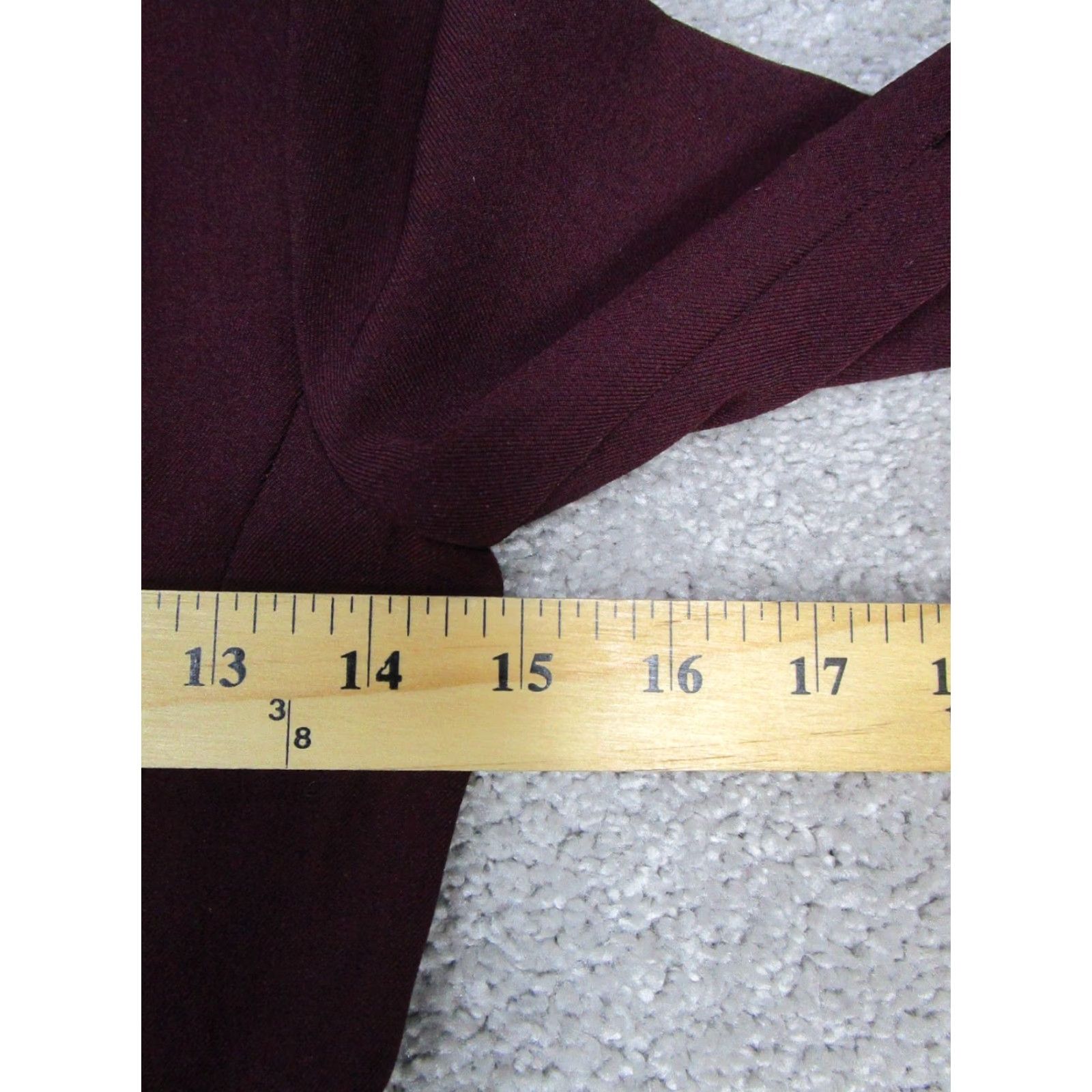 M.M.LaFleur MM.LaFleur Dress Womens 0 Petite Burgundy Bodycon Dress Size XS / US 0-2 / IT 36-38 - 6 Thumbnail
