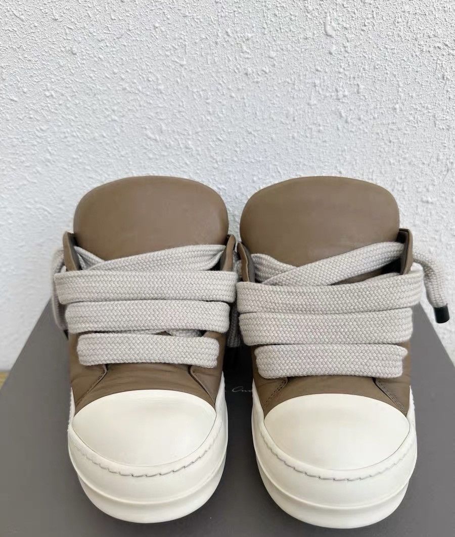 Rick Owens Rick Owens brown sheepskin leather chunky sneakers Size US 8.5 / EU 41-42 - 2 Thumbnail