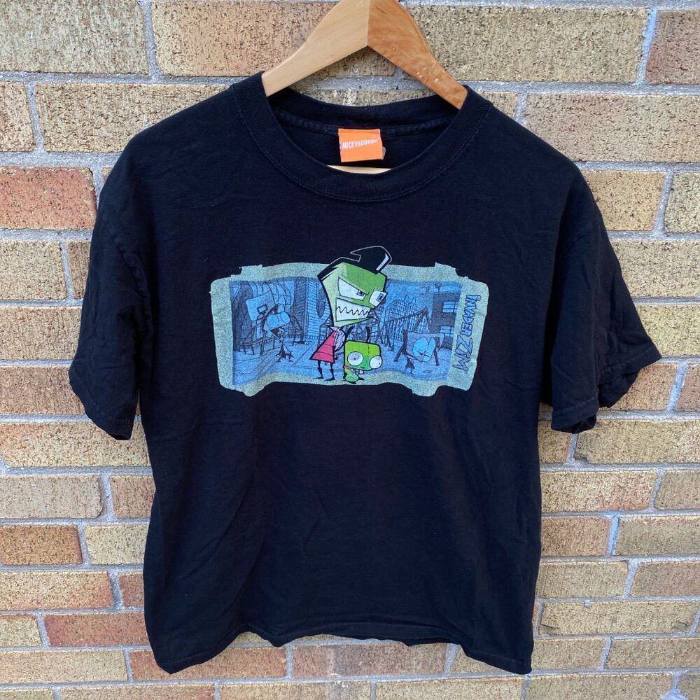 Nickelodeon × Vintage Vintage 2003 Nickelodeon Invader Zim TV Show Promo Shirt La Size US L / EU 52-54 / 3 - 6 Thumbnail