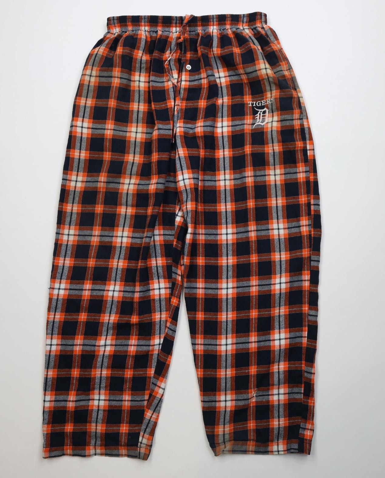Vintage Vintage Y2K MLB Tigers Baseball Wide Leg Pajamas Pants Size US 38 / EU 54 - 1 Thumbnail