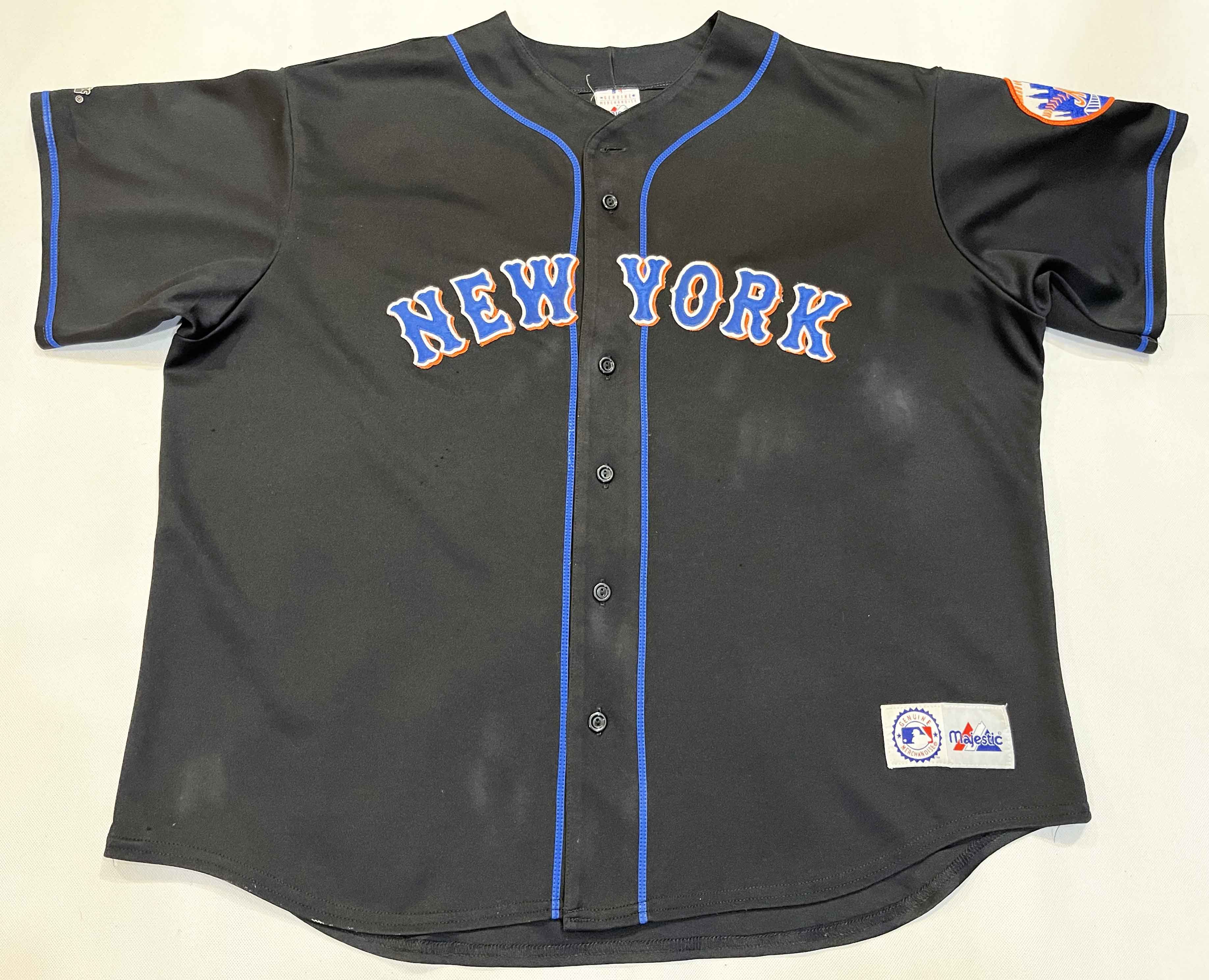 MLB × Majestic Vintage Majestic MLB New York Mets Baseball Jersey Size US XXL / EU 58 / 5 - 1 Thumbnail