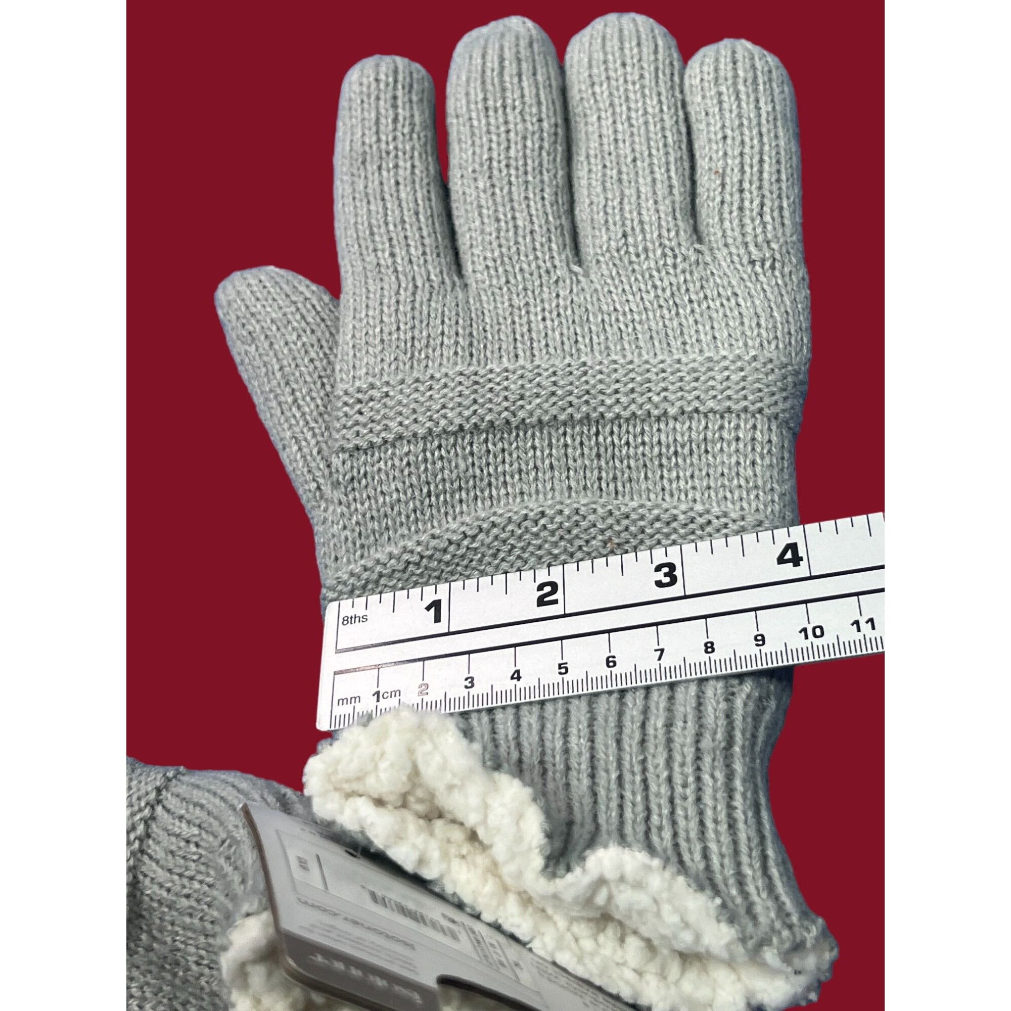 Other Isotoner - Women's Winter Gloves - Light Gray - 1SZ Size ONE SIZE - 3 Thumbnail