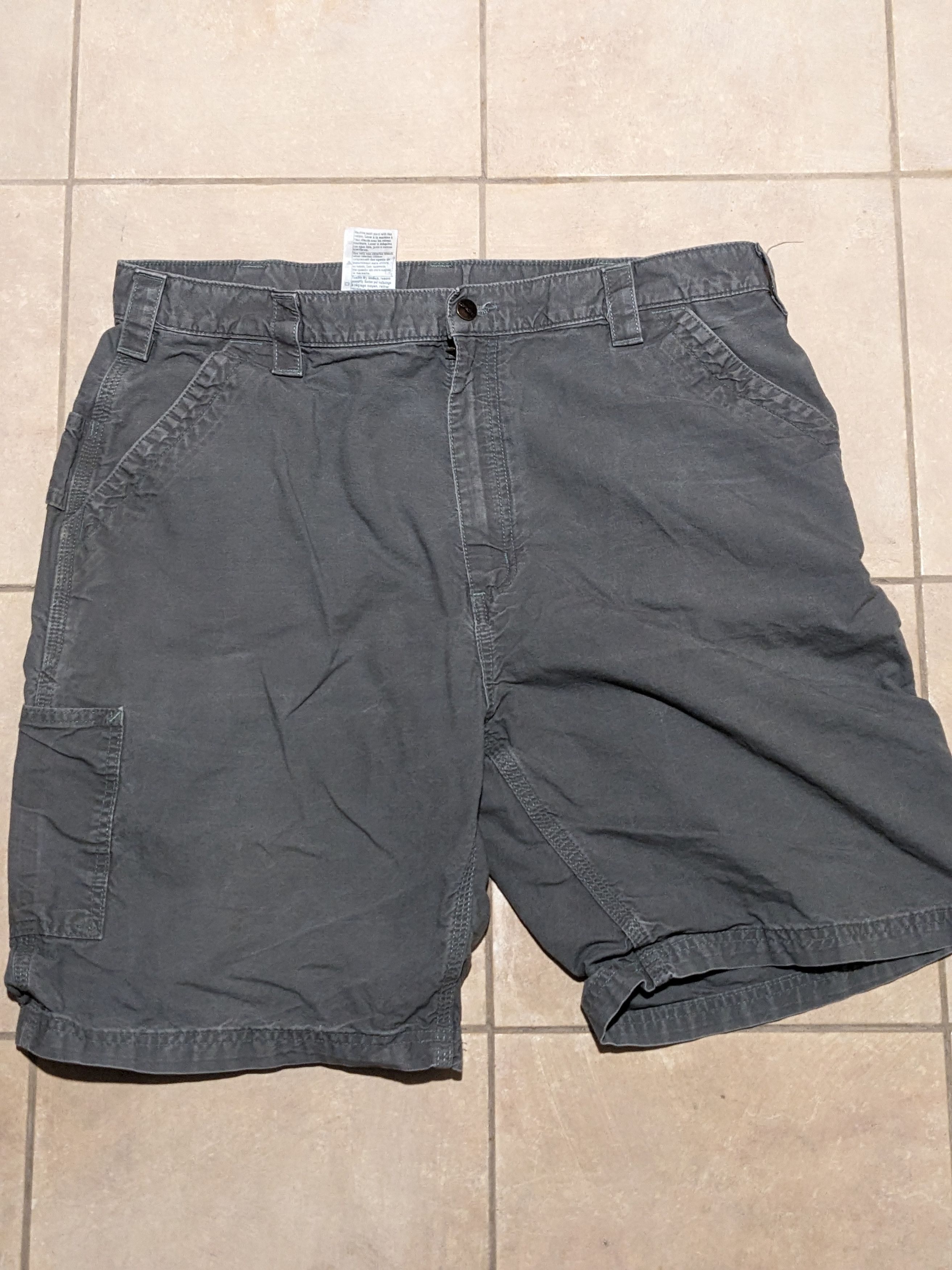 Carhartt × Vintage Vintage Carhartt B147-FAT Gray Original Fit Size 40 Shorts Size US 40 / EU 56 - 5 Thumbnail