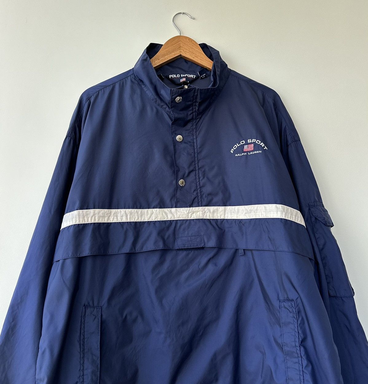 Ralph Lauren Sport × Vintage Polo Sport Ralph Lauren Proof Jacket Big Logo Men's Size L Size US L / EU 52-54 / 3 - 4 Thumbnail
