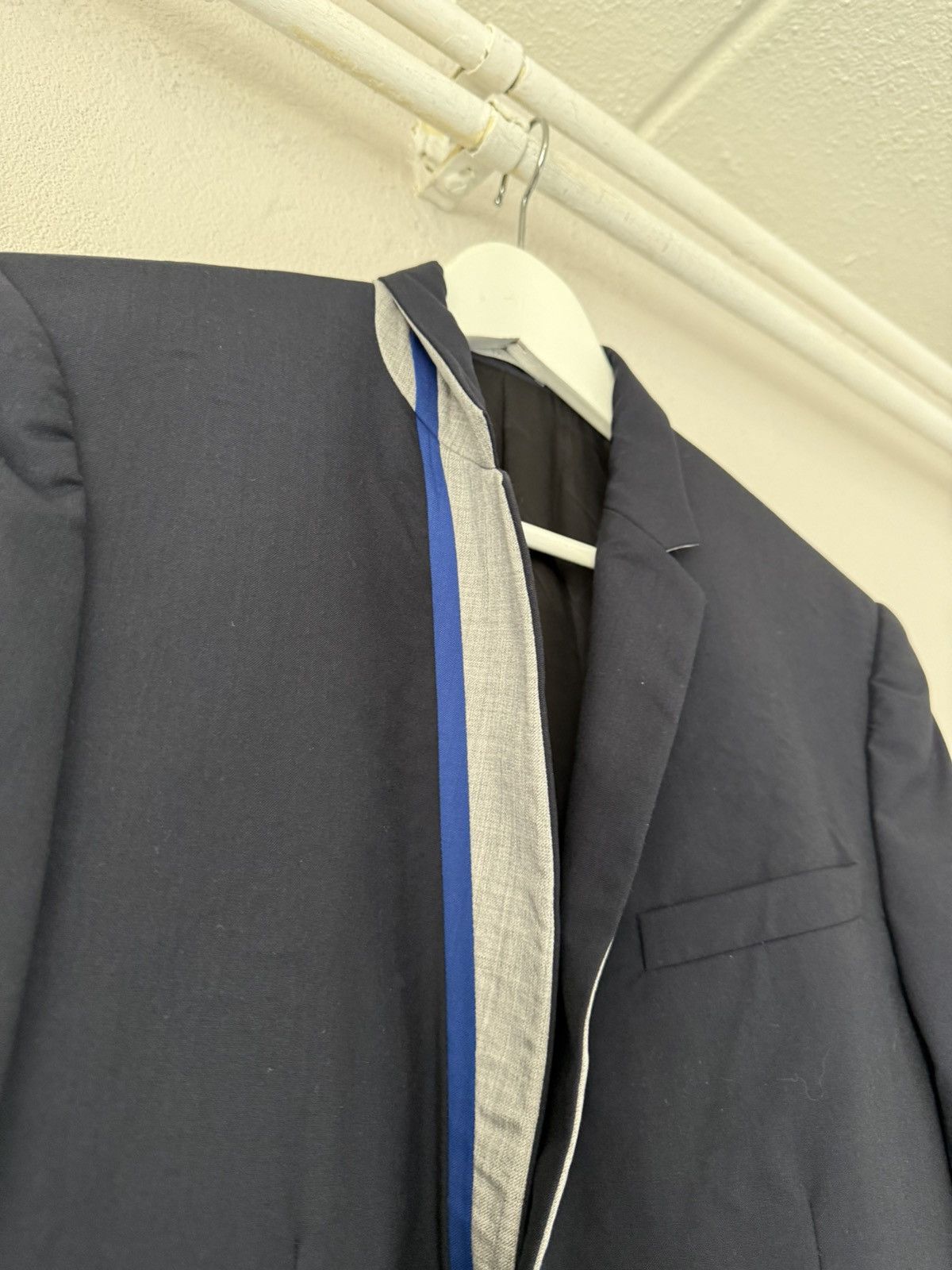 Dior Wool Blazer with Contrast Trim Detailing Size US M / EU 48-50 / 2 - 2 Thumbnail