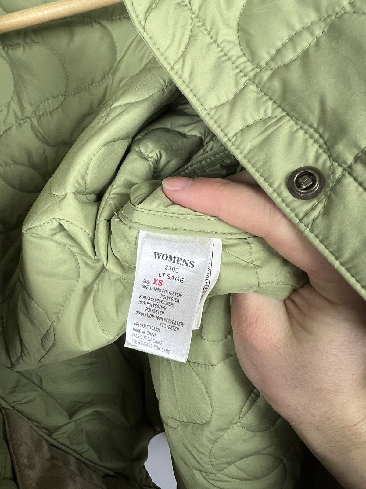 Woolrich Woolen Mills (XS) Woolrich lt sage quilted jacket rare Size XS / US 0-2 / IT 36-38 - 7 Thumbnail