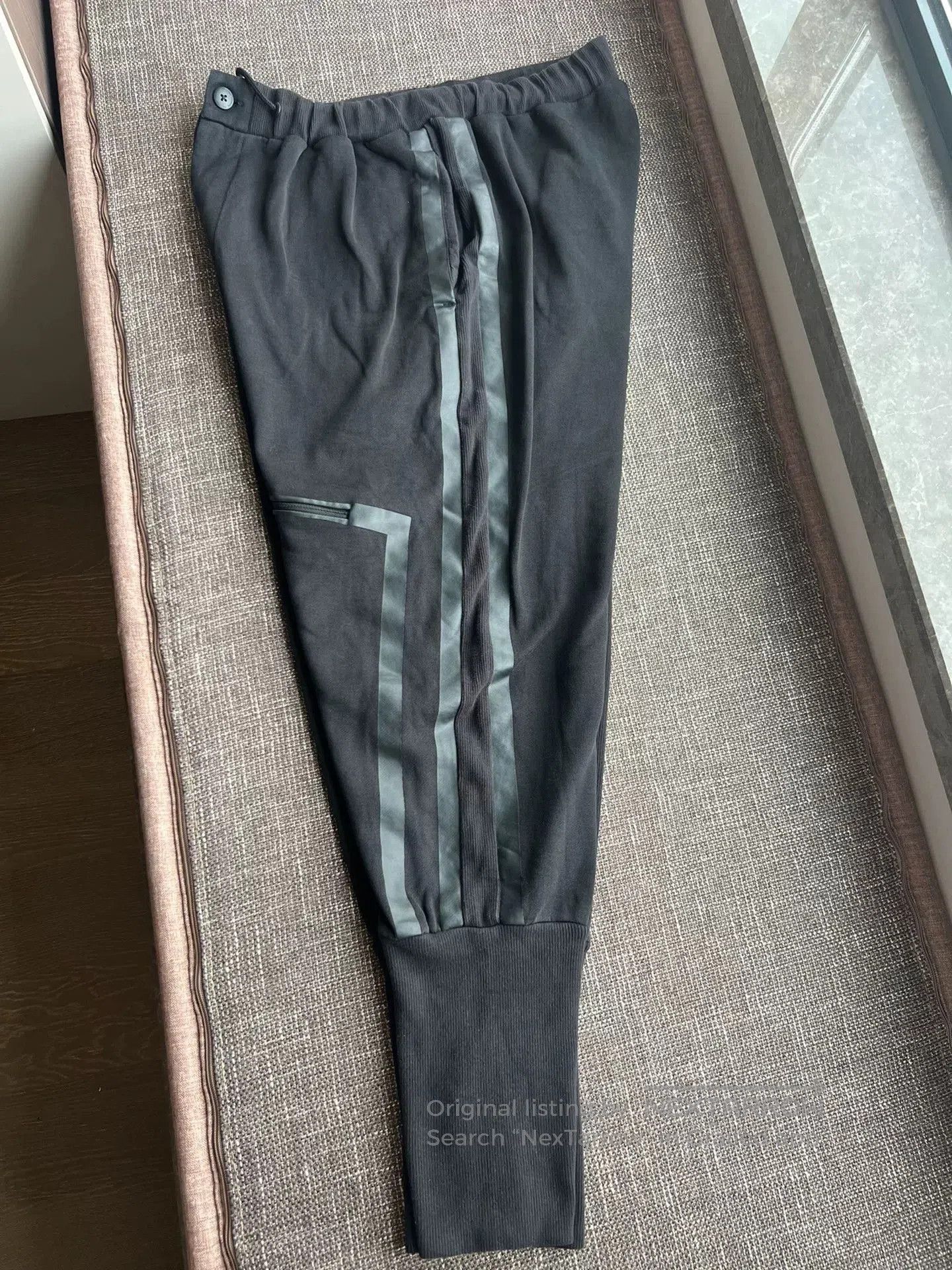 Y-3 Y-3 Black Samurai Men's Pants. Size US 30 / EU 46 - 6 Thumbnail