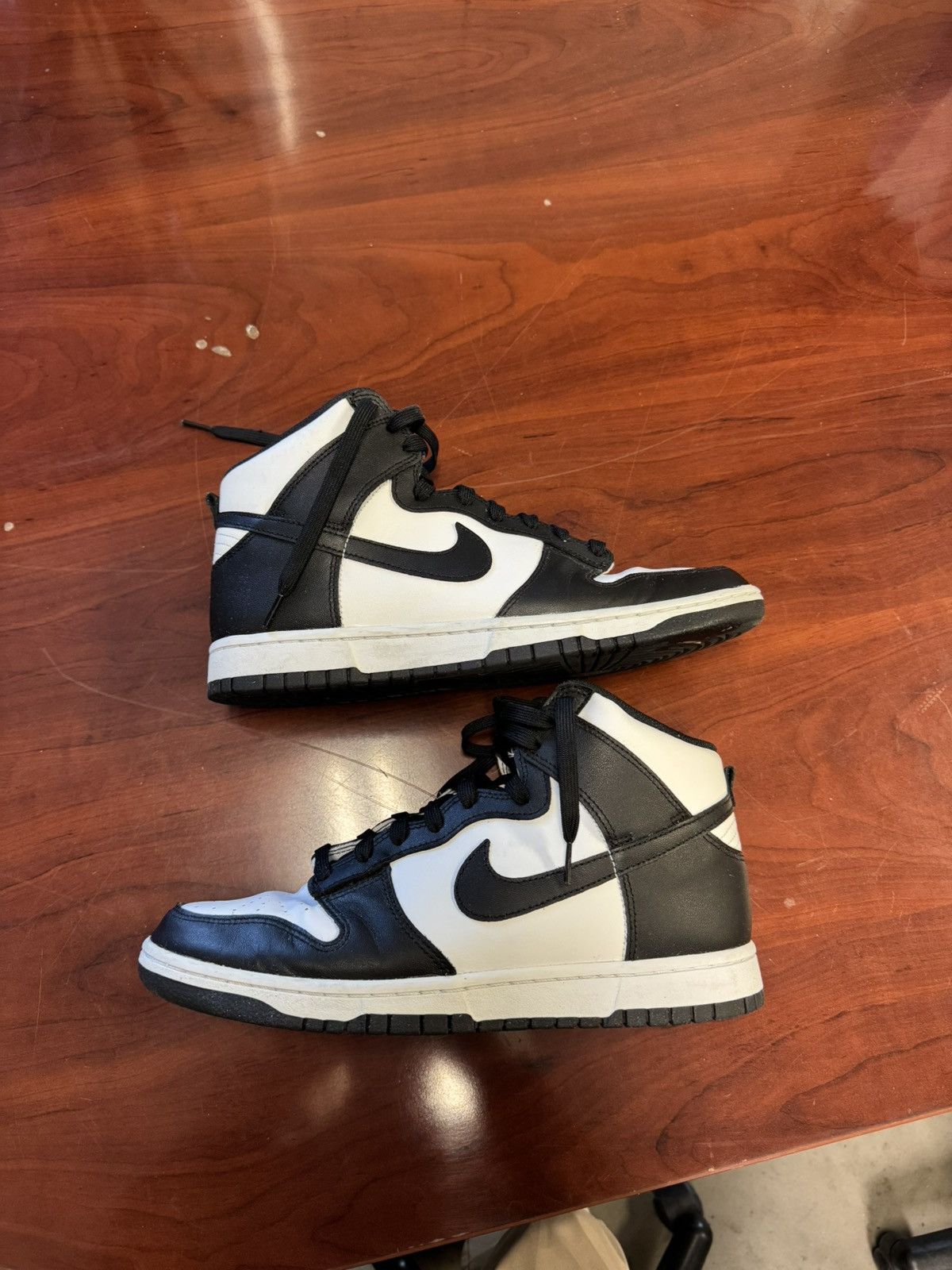 Nike Hightop nike panda dunks Size US 11 / EU 44 - 6 Thumbnail