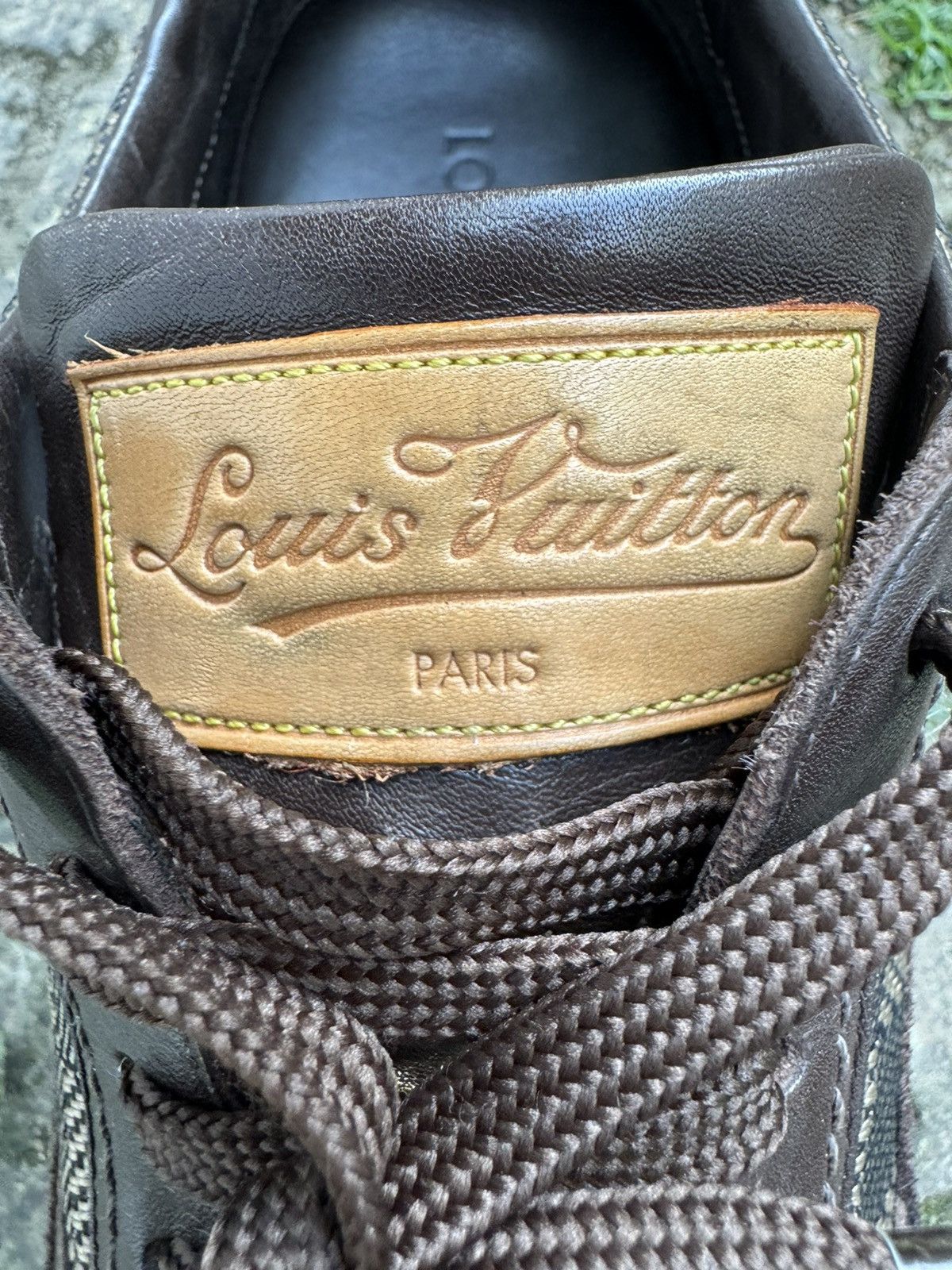 Louis Vuitton 🔥Louis Vuitton🔥(GO-0046)Damier Sneakers Canvas Leather/Suede Size US 9.5 / EU 42-43 - 11 Thumbnail