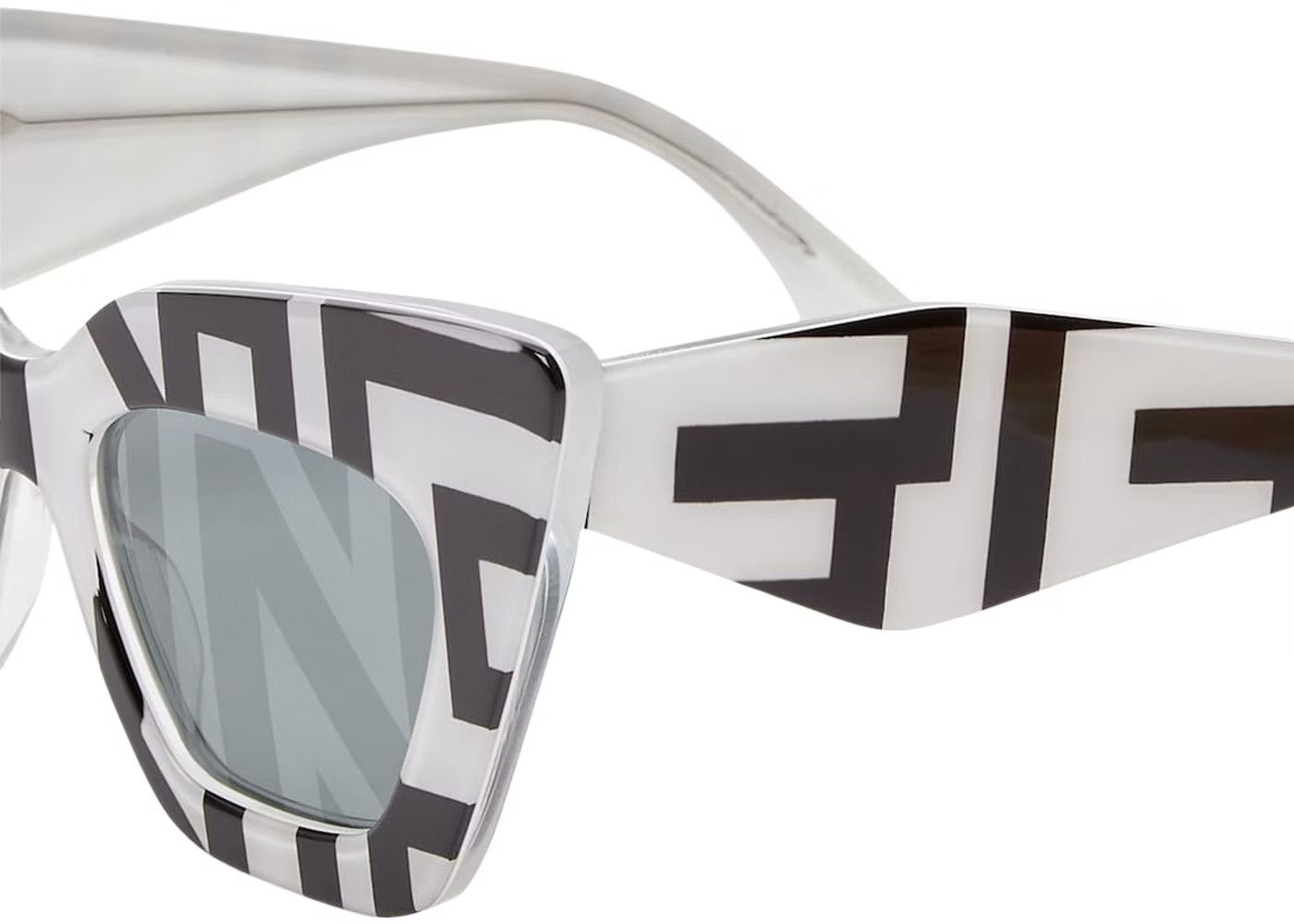Fendi o1loc1c0824 Size: OS / Sunglasses in Black White Size ONE SIZE - 3 Thumbnail