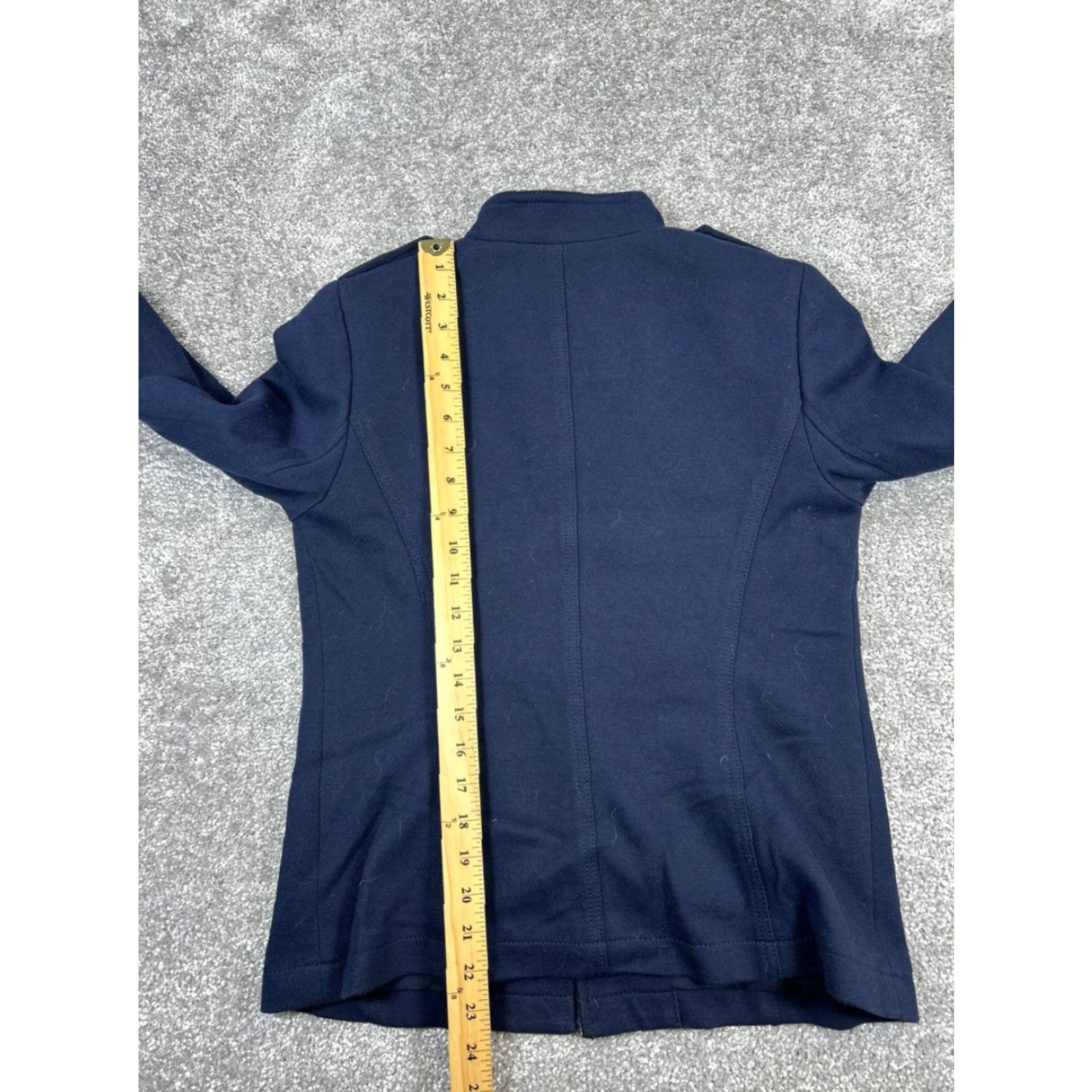 Talbots Talbots Jacket Womens 4 Blue Cotton Knit Regular Button Front Casual Spring Fall Winter Adults Size S / US 4 / IT 40 - 7 Thumbnail