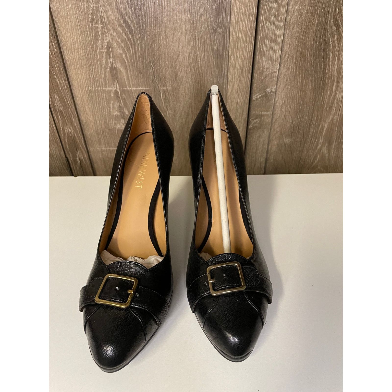 Nine West Nine West Black Buckle Heels Size 6 NWB Size US 6 / IT 36 - 5 Thumbnail