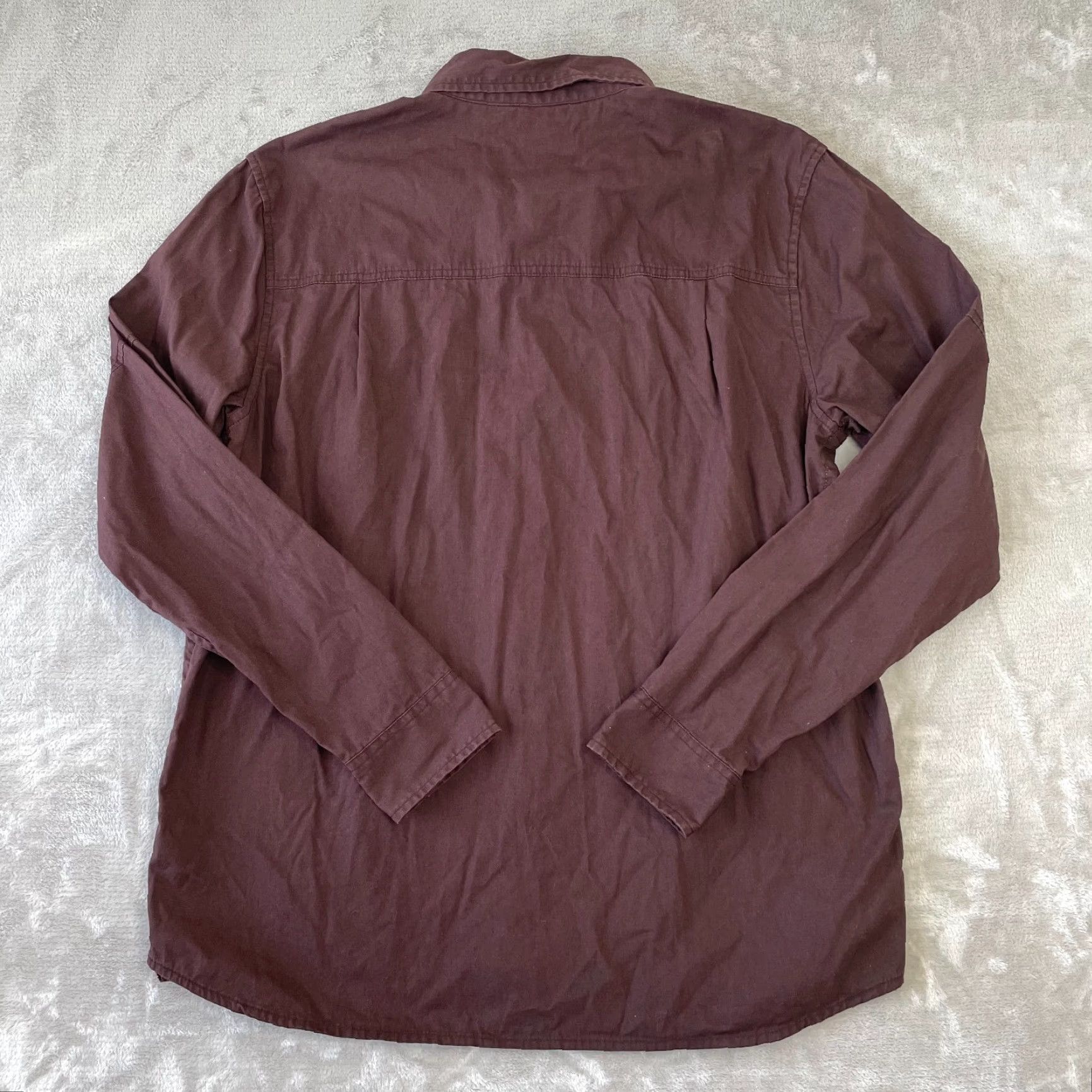 Vintage REI Co-Op Trailsmith Shirt Men Large Black Coffee Canvas Long Sleeve GorpCore Size US L / EU 52-54 / 3 - 3 Thumbnail