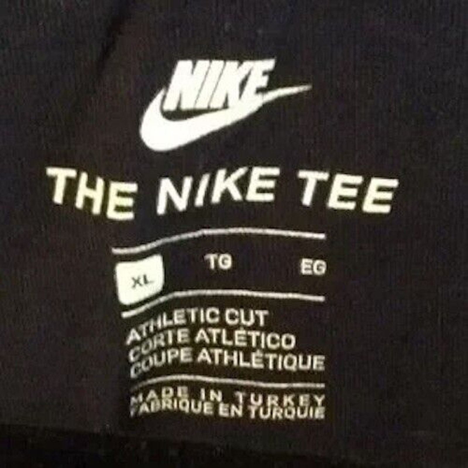 Nike Nike Men’s Tee Shirt Navy Sz XL Size US XL / EU 56 / 4 - 3 Thumbnail