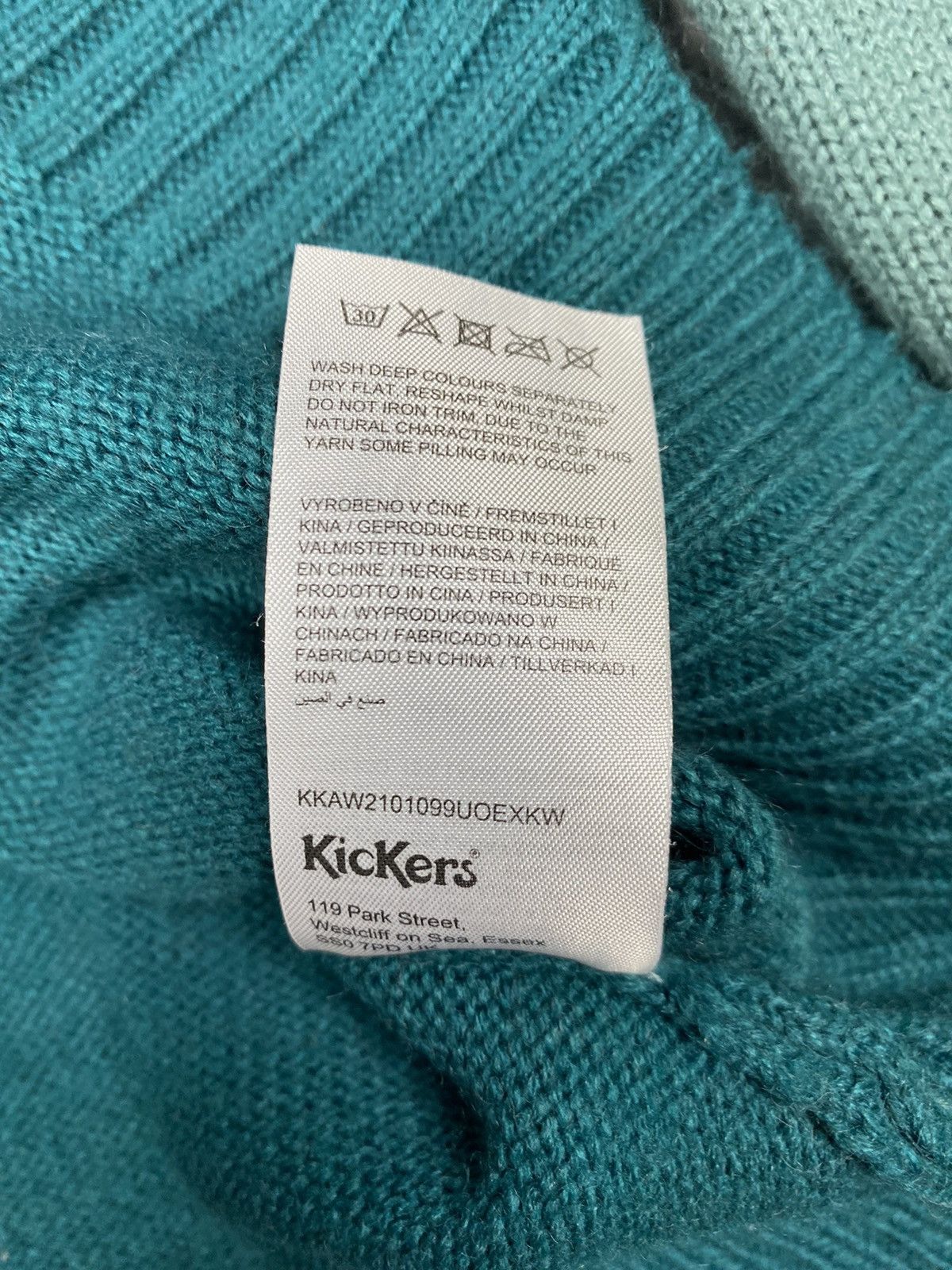 Kickers Vintage 90s Kickers rare streetwear style knitted sweater Size US XS / EU 42 / 0 - 10 Thumbnail