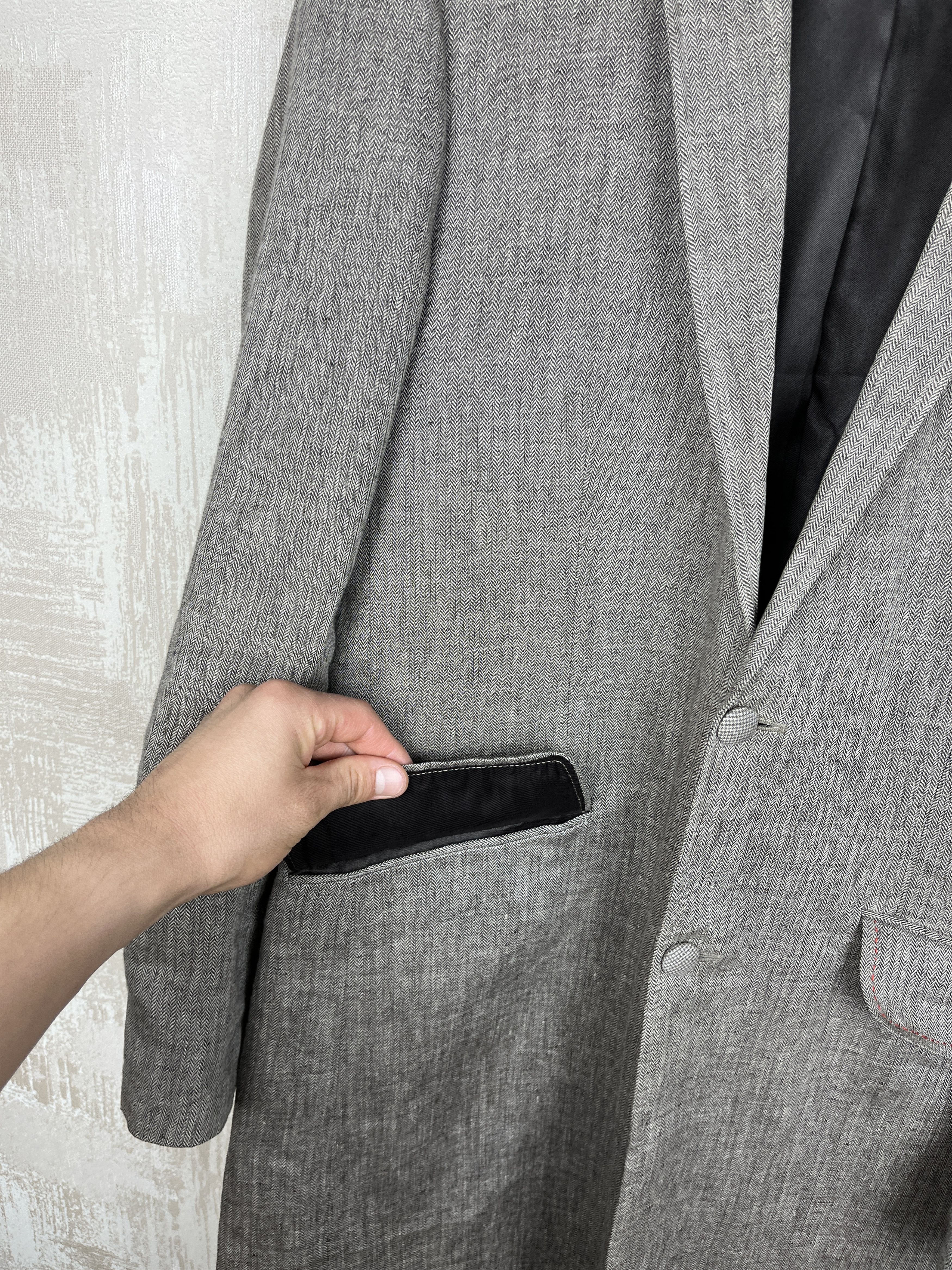 Other UK Holland Esquire Linen Long Blazer Coat Hand Customised Size US M / EU 48-50 / 2 - 10 Thumbnail