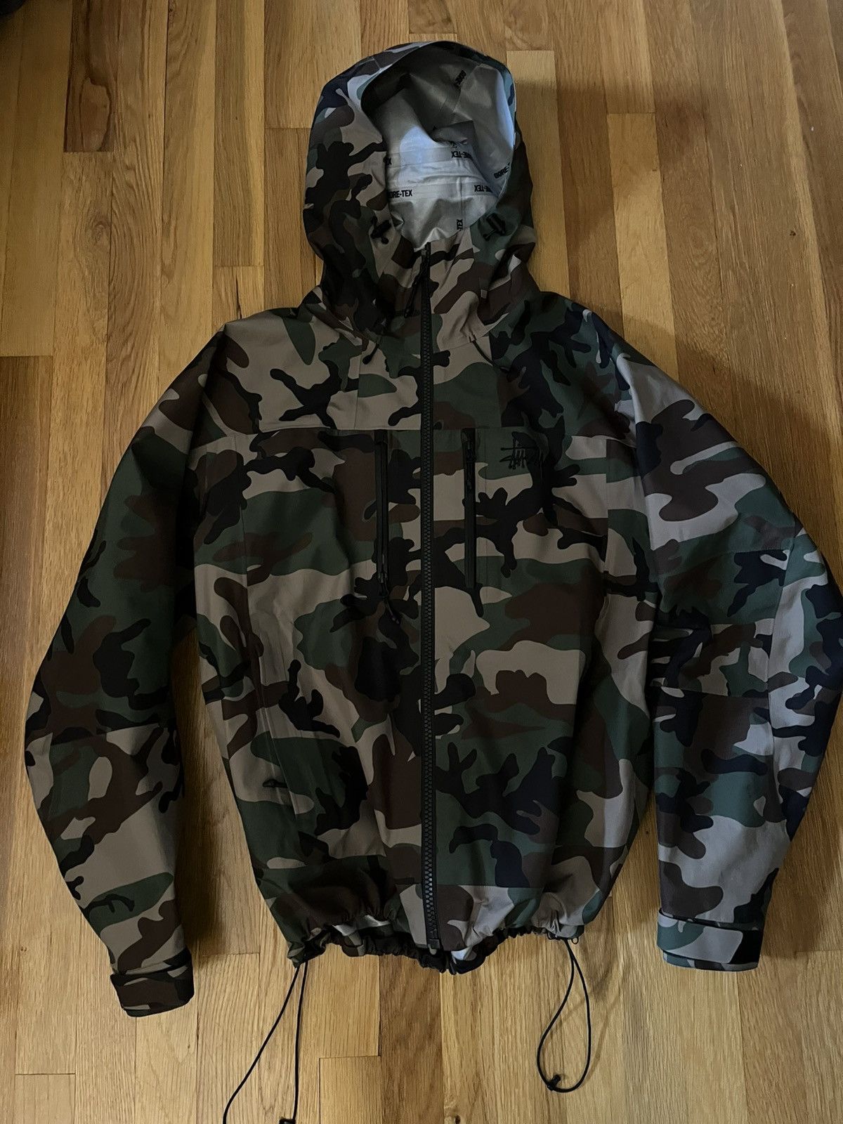 Goretex × Stussy Stussy Goretex Camo Shell Jacket Size US M / EU 48-50 / 2 - 1 Thumbnail