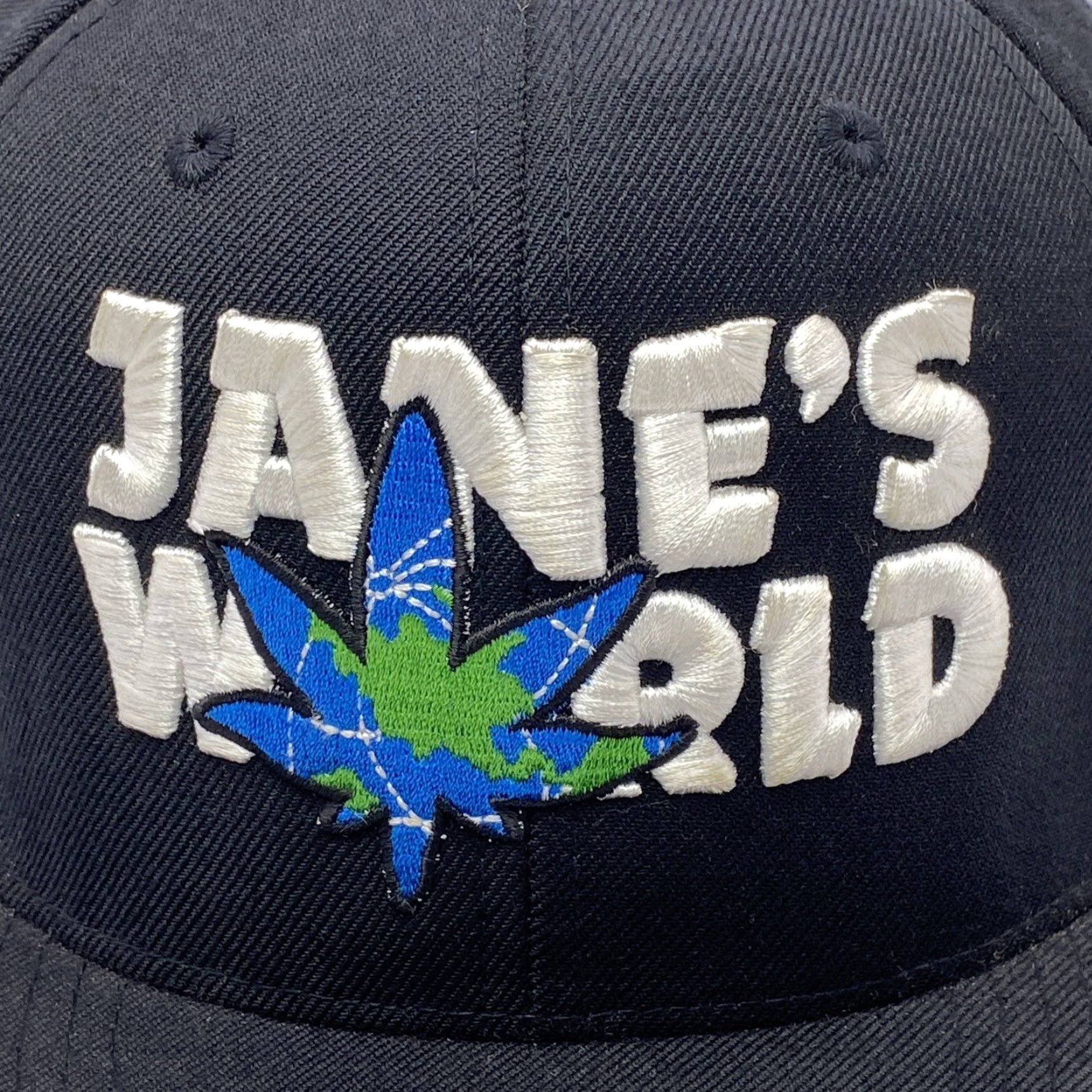 Vintage VINTAGE Yupoong Trucker Hat Unisex Adults Adjustable Black WEED SMOKERS WAYNES WORLD SMOKING KUSH CANABIS ETS FW WEED LEAF JANES ADDICTION CASUAL Size ONE SIZE - 2 Thumbnail