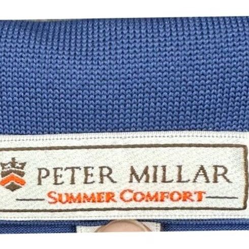 Peter Millar Peter Millar Shirt Mens Large Summer Comfort Blue Golf Polo Short Sleeve Rugby Size US L / EU 52-54 / 3 - 5 Thumbnail
