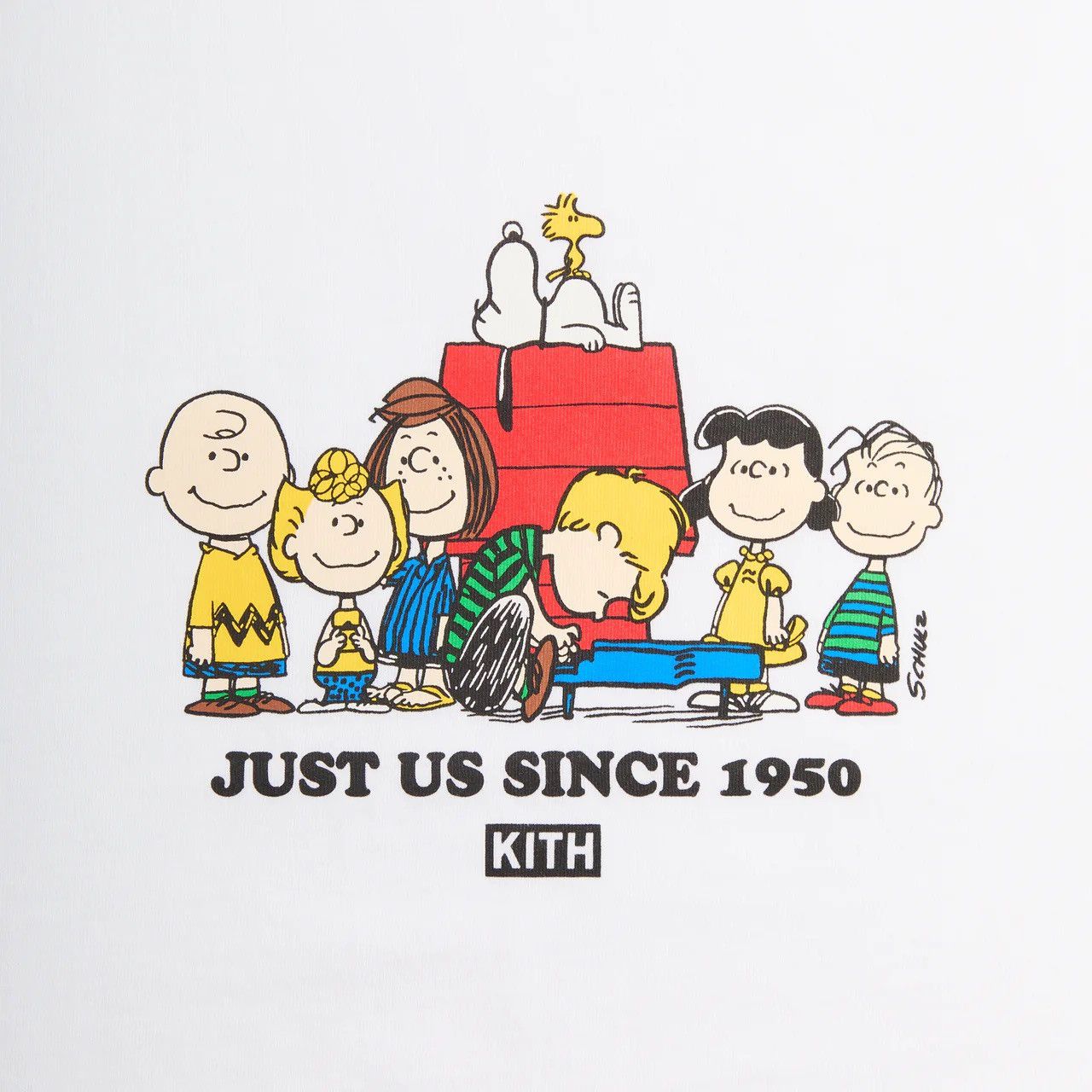 Kith Kith for Peanuts Just Us Since 1950 Tee Size US L / EU 52-54 / 3 - 2 Thumbnail