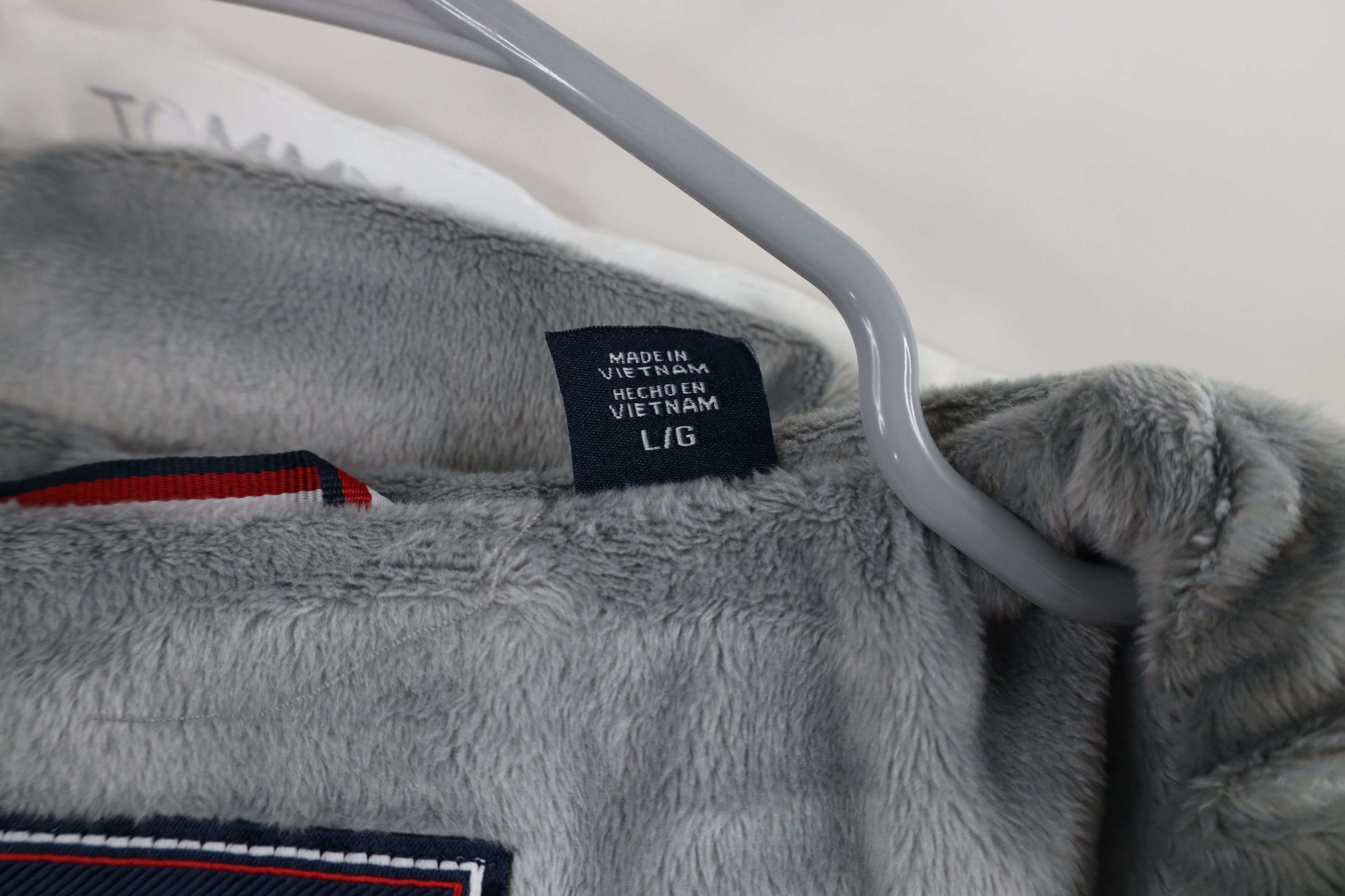 Tommy Hilfiger New Tommy Hilfiger Fleece Lined Full Zip Hooded Jacket White Size L / US 10 / IT 46 - 11 Thumbnail
