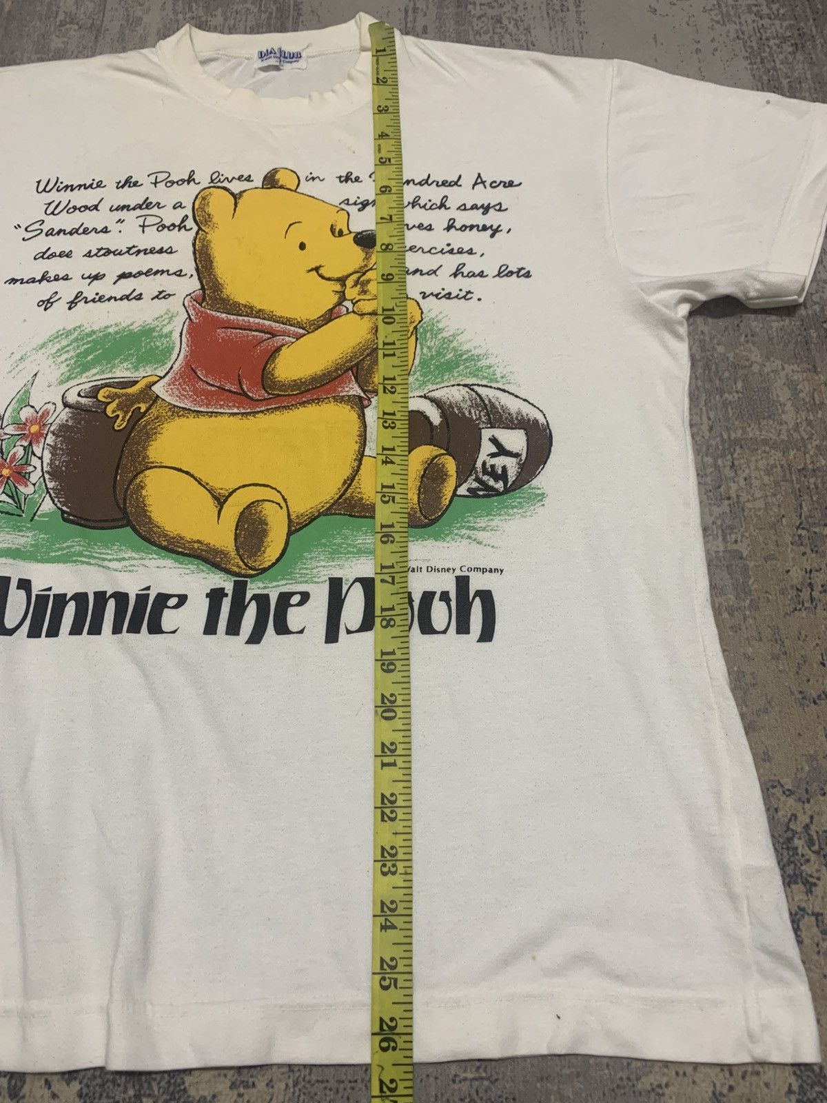 Disney Vintage 90s Winnie The Pooh Dia Club Shirt Size US M / EU 48-50 / 2 - 11 Thumbnail