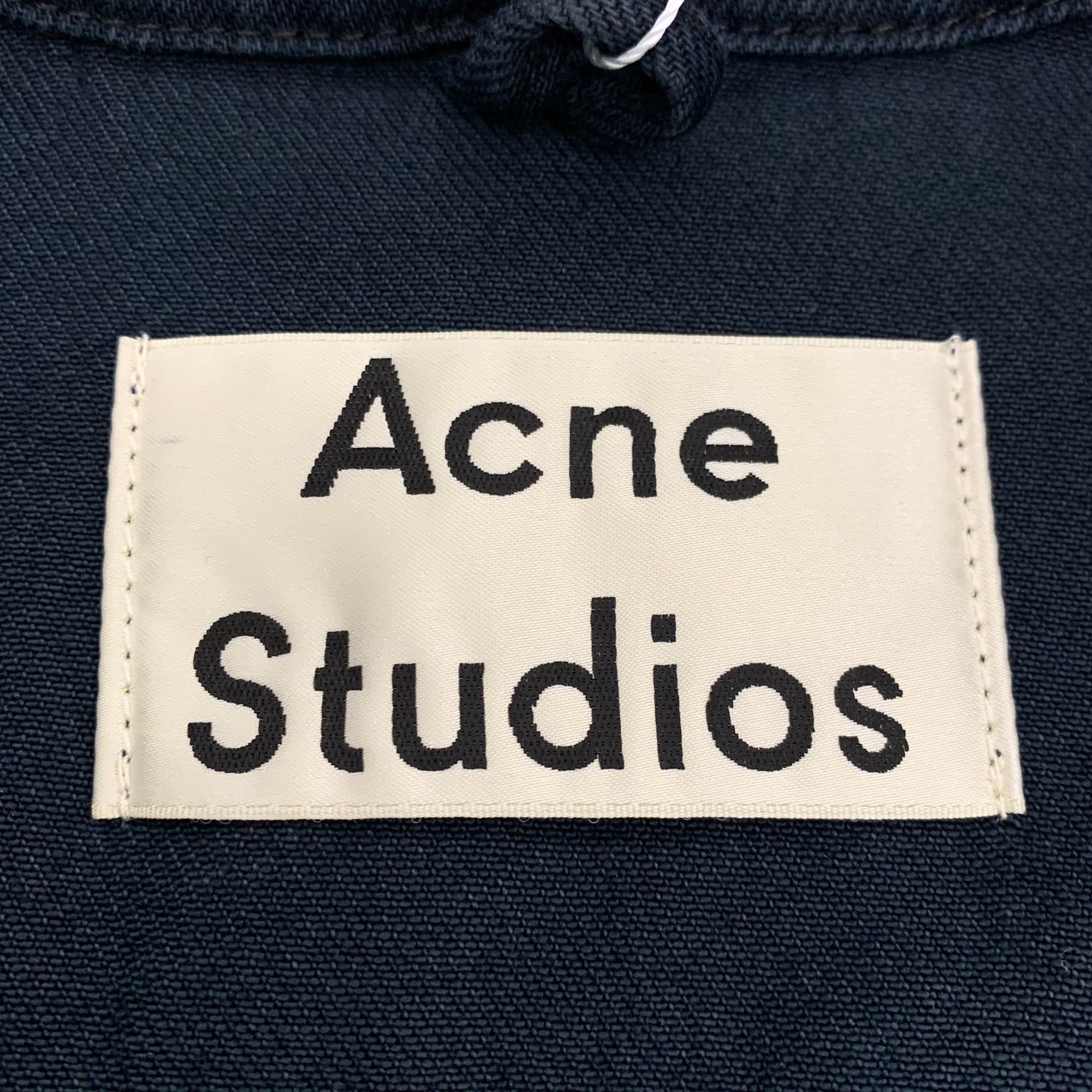 Acne Studios [Acne Studios] Dark Blue Cotton Notch Lapel Long Sleeve Deni Size US M / EU 48-50 / 2 - 2 Thumbnail