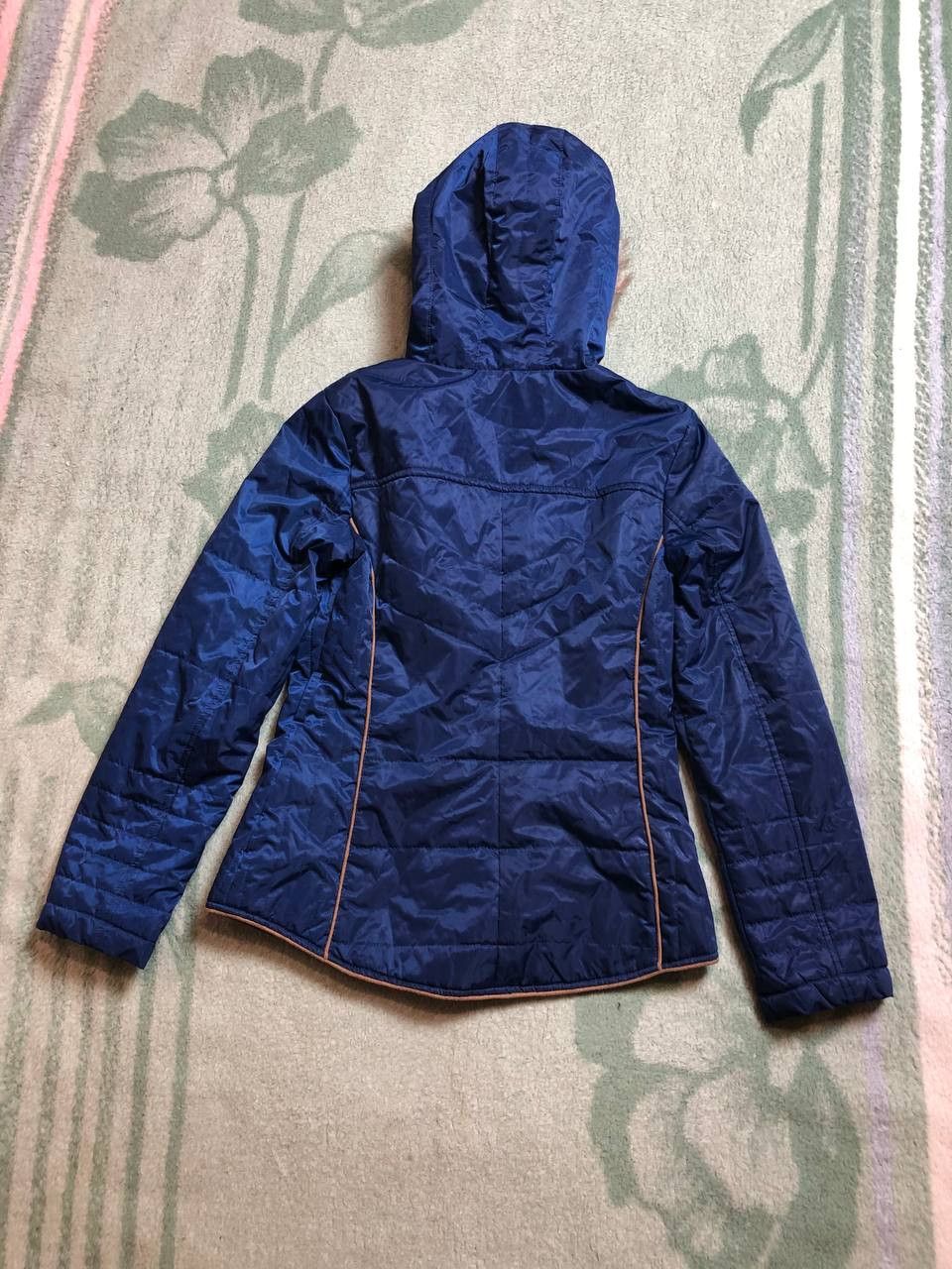 Guess VINTAGE GUESS Blue Hooded Puffer Jacket Size M / US 6-8 / IT 42-44 - 14 Thumbnail