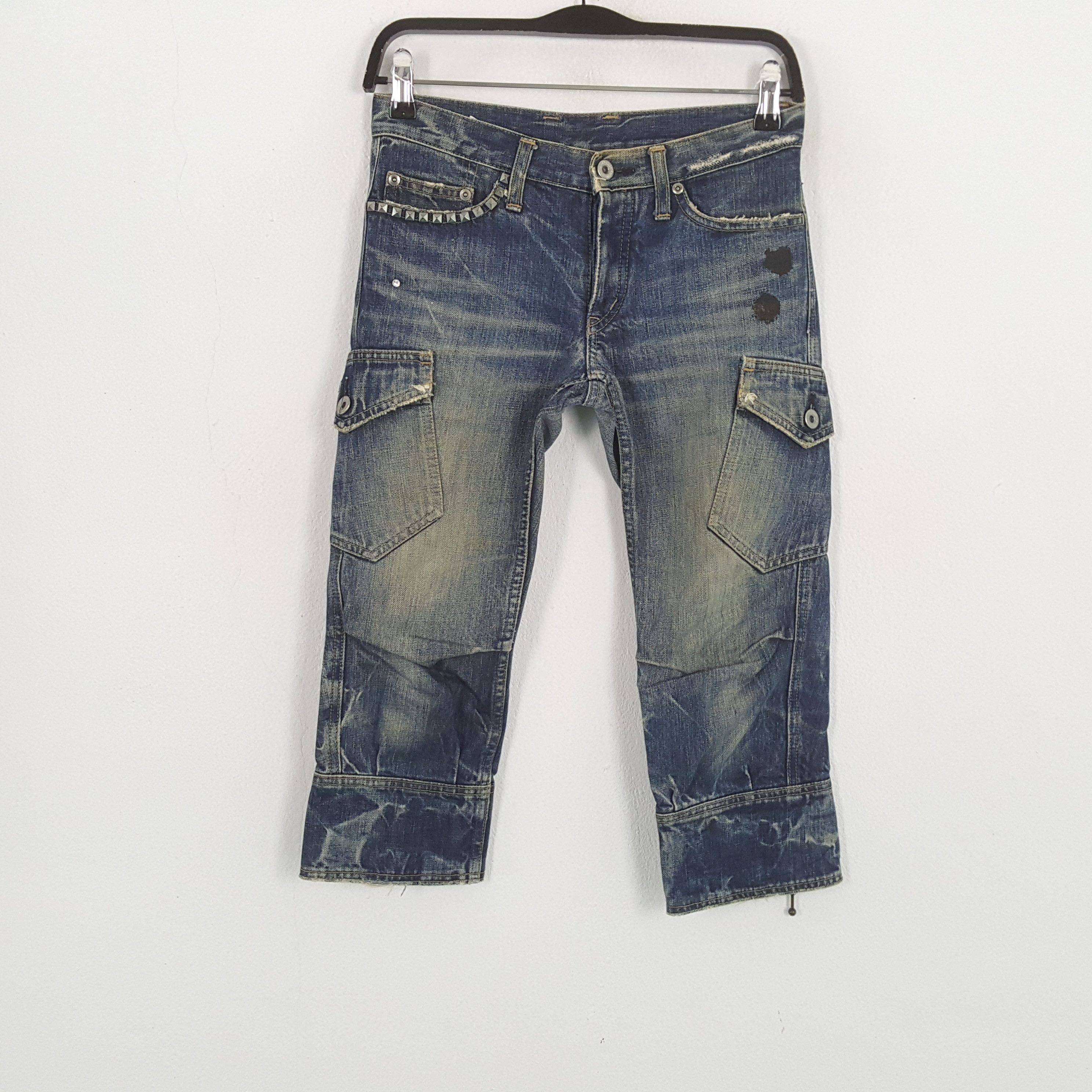 Hysteric Glamour × Japanese Brand × Vintage HYSTERIC GLAMOUR Japanese Brand Custom Art Jeans Size 27" / US 4 / IT 40 - 4 Thumbnail