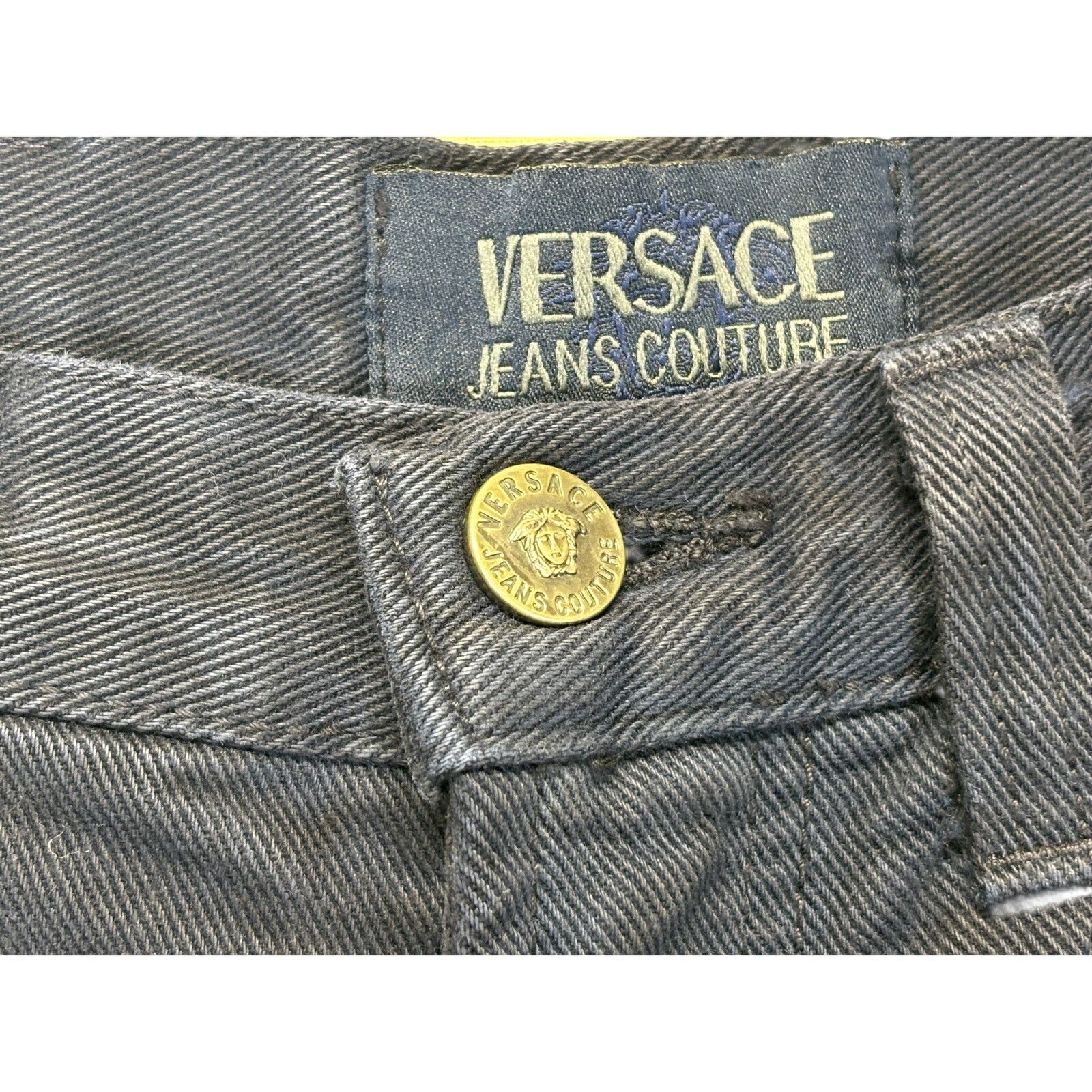 Versace Jeans Couture VERSACE Jeans Couture Women's Straight-Leg Jeans 28x27 Blue Size 28" / US 6 / IT 42 - 19 Thumbnail