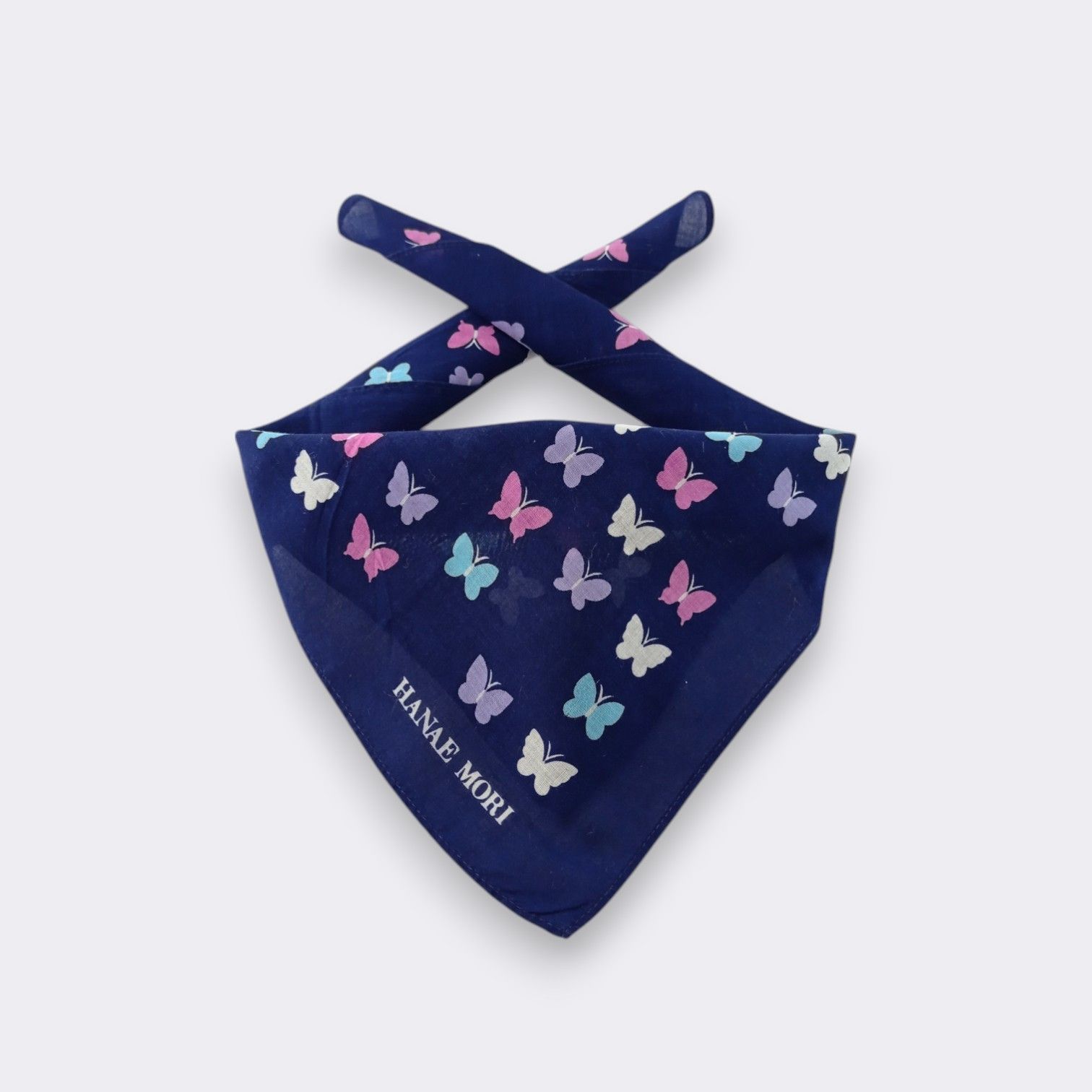 Hanae Mori Vintage Hanae Mori Handkerchief Neckerchief Bandana H255I Size ONE SIZE - 2 Thumbnail